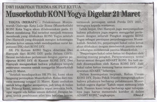 Kliping jogja terbaru