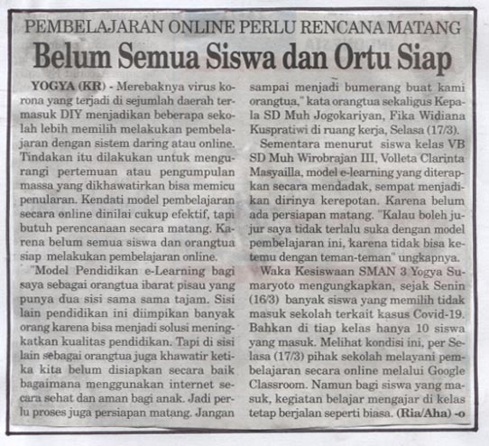 Kliping jogja terbaru
