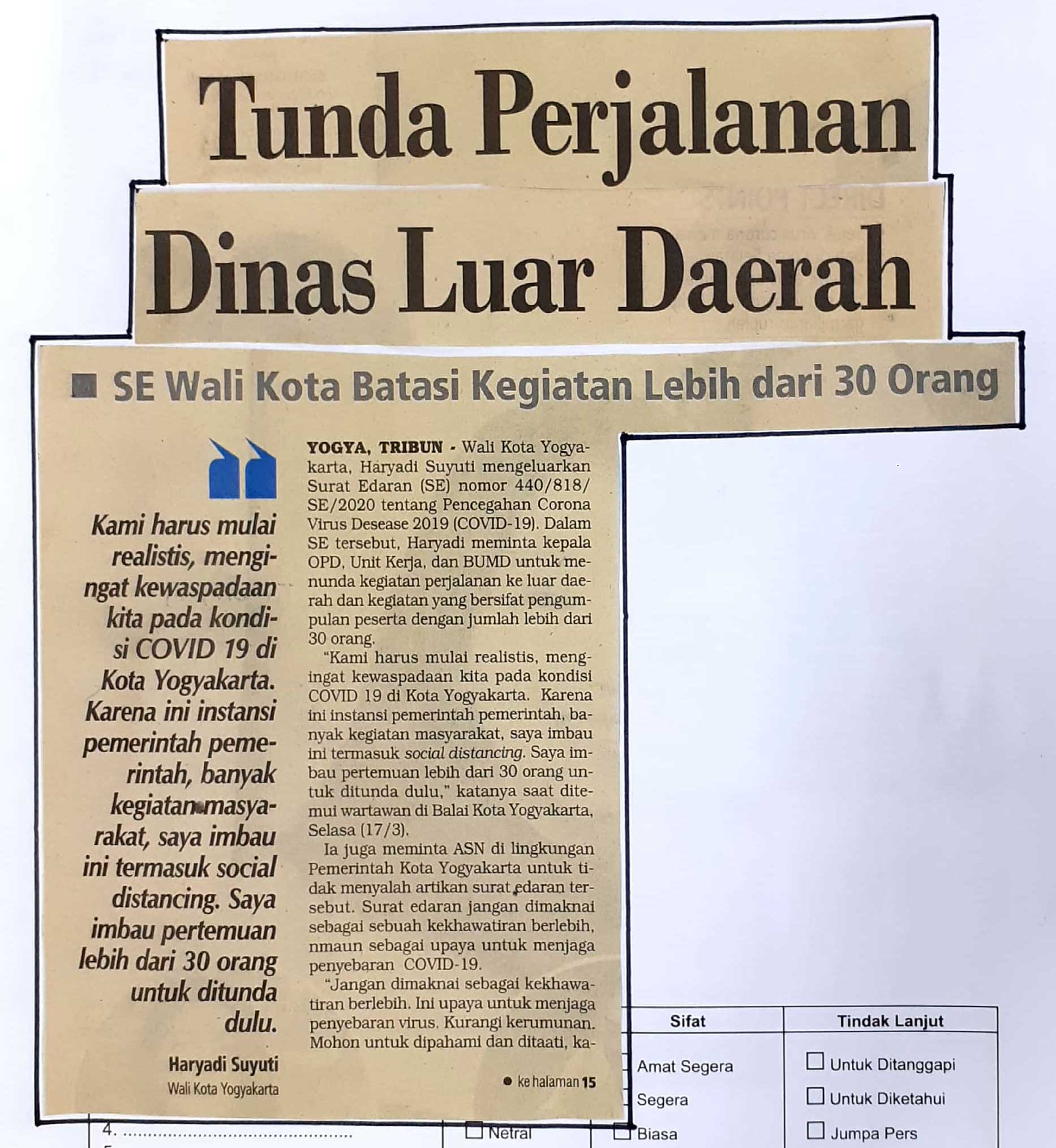Kliping jogja terbaru