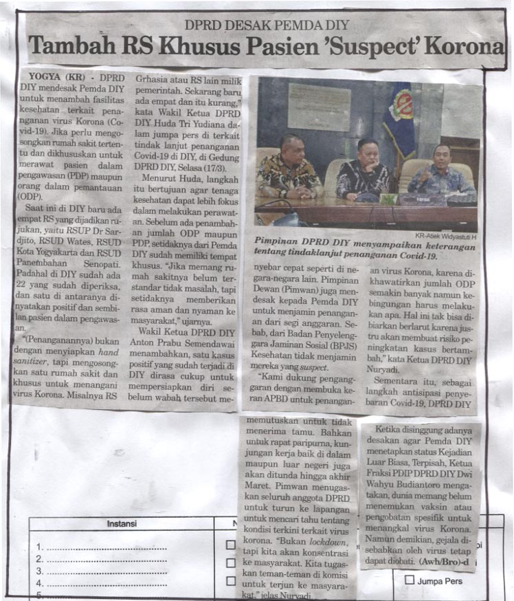 Kliping jogja terbaru
