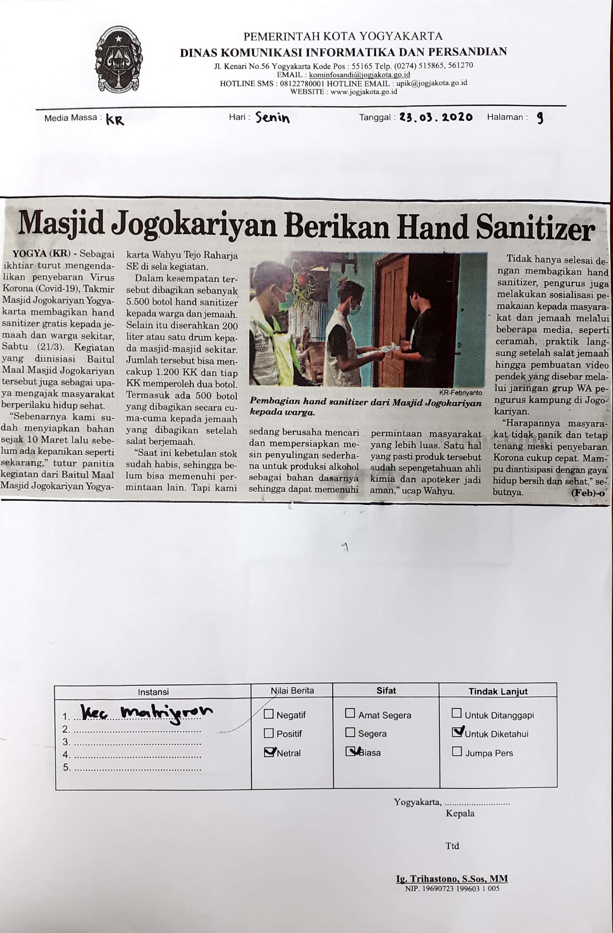 Kliping jogja terbaru