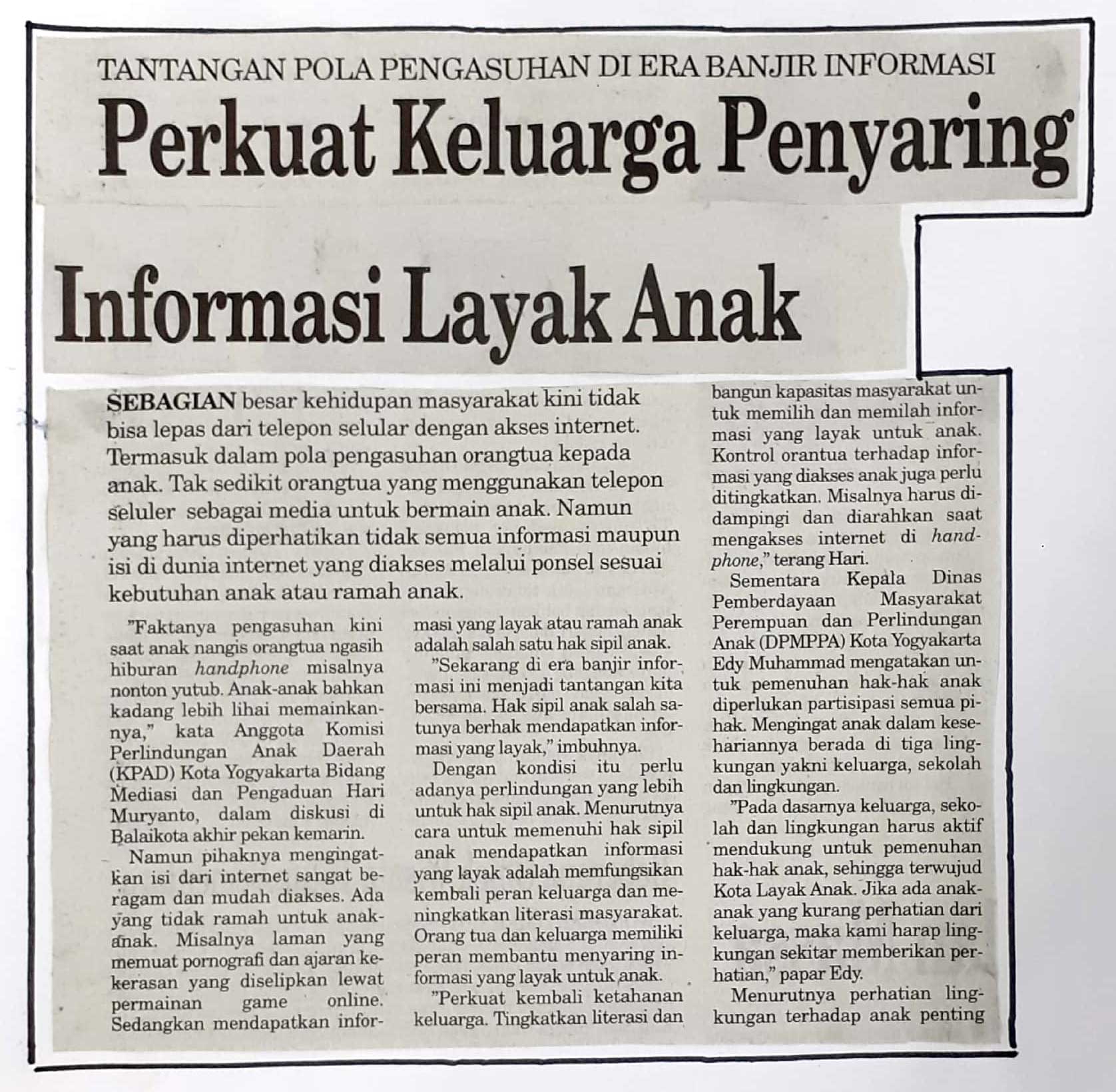Kliping jogja terbaru