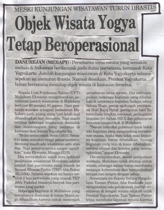 Kliping jogja terbaru