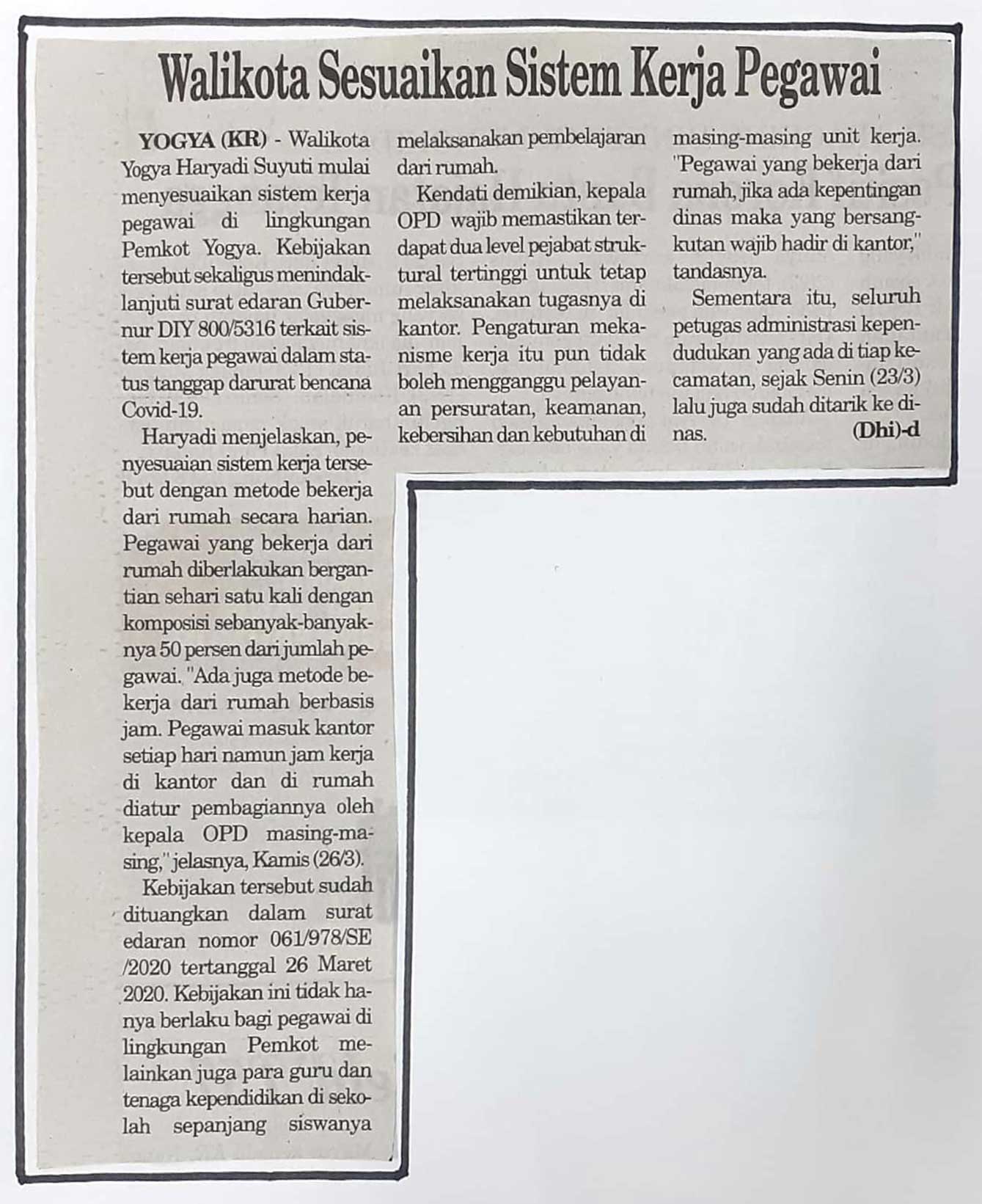 Kliping jogja terbaru