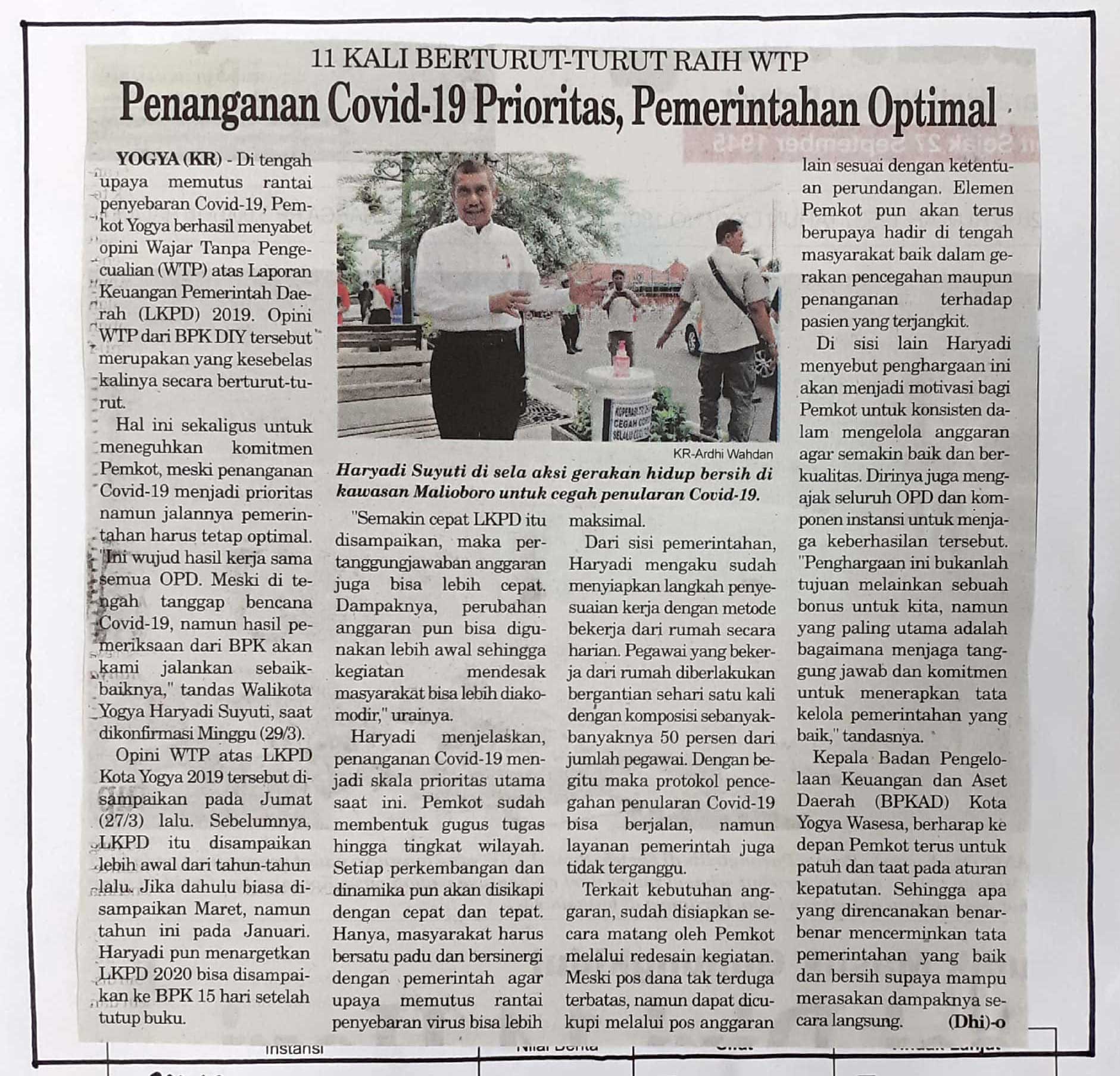 Kliping jogja terbaru