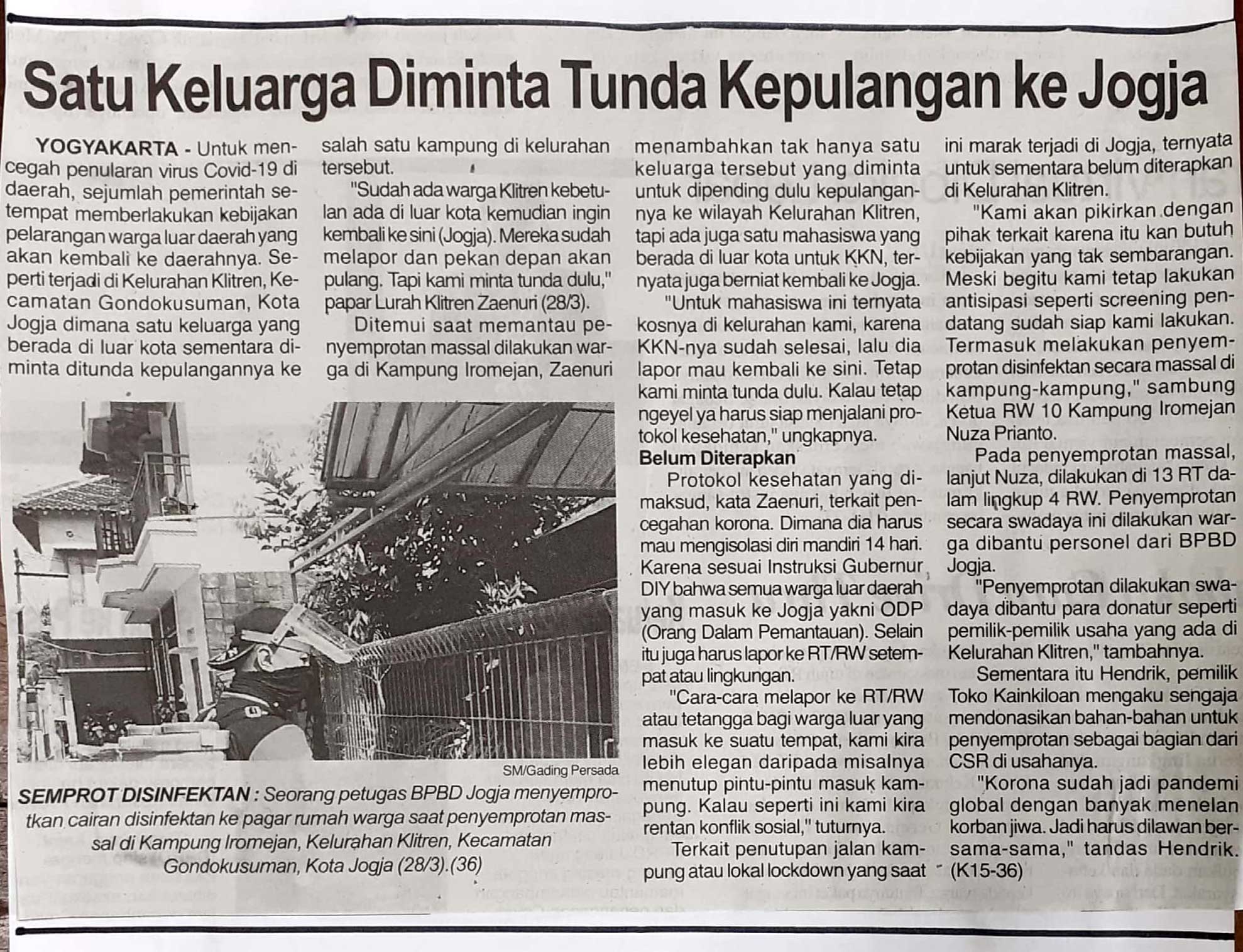 Kliping jogja terbaru