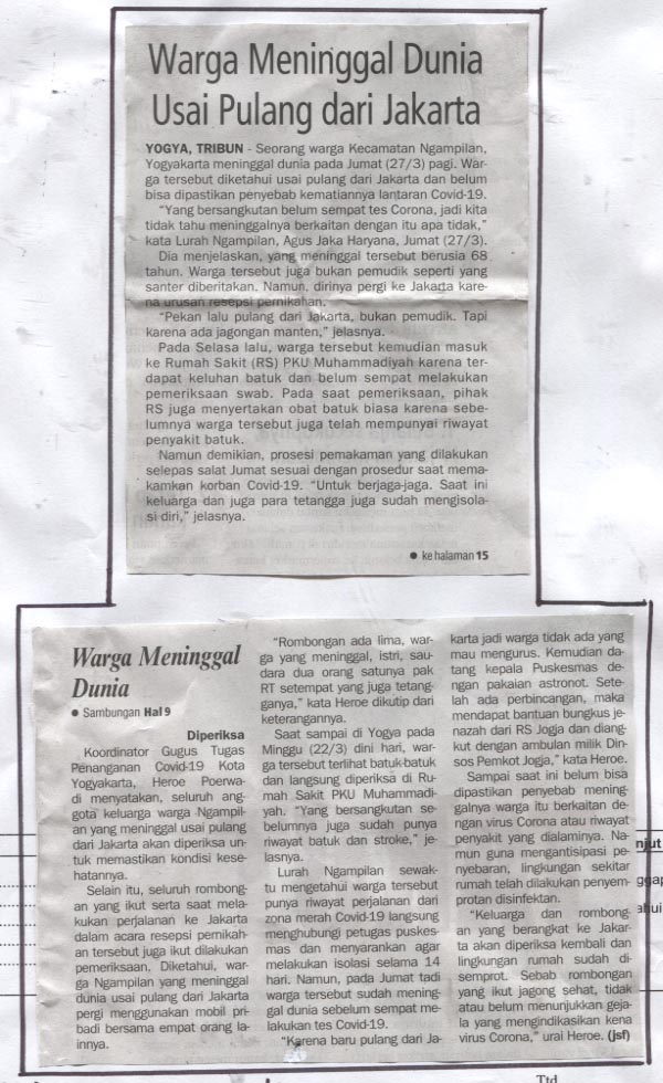 Kliping jogja terbaru