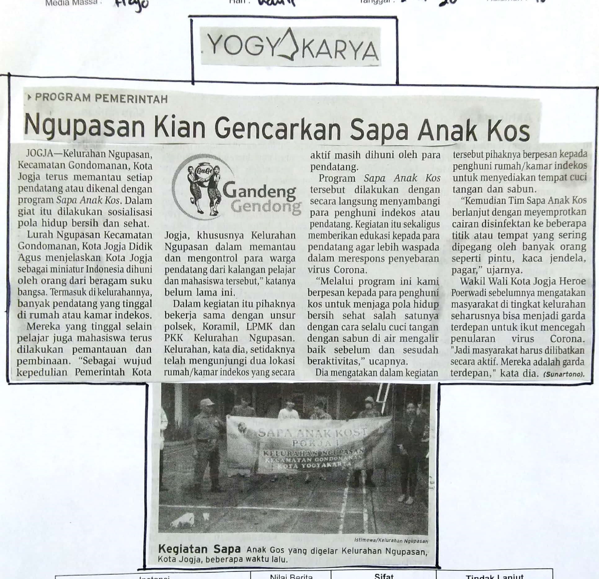 Kliping jogja terbaru