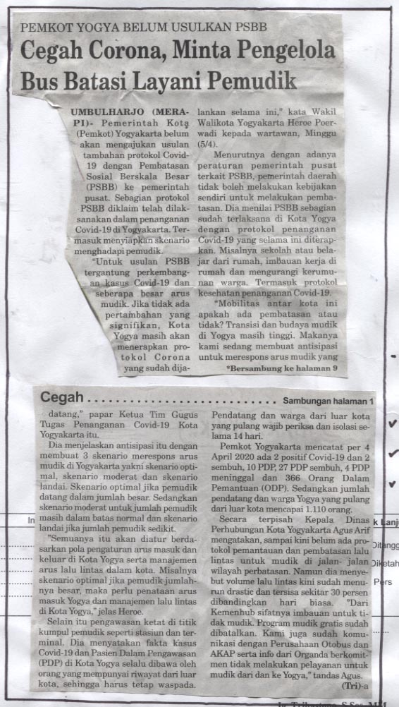 Kliping jogja terbaru