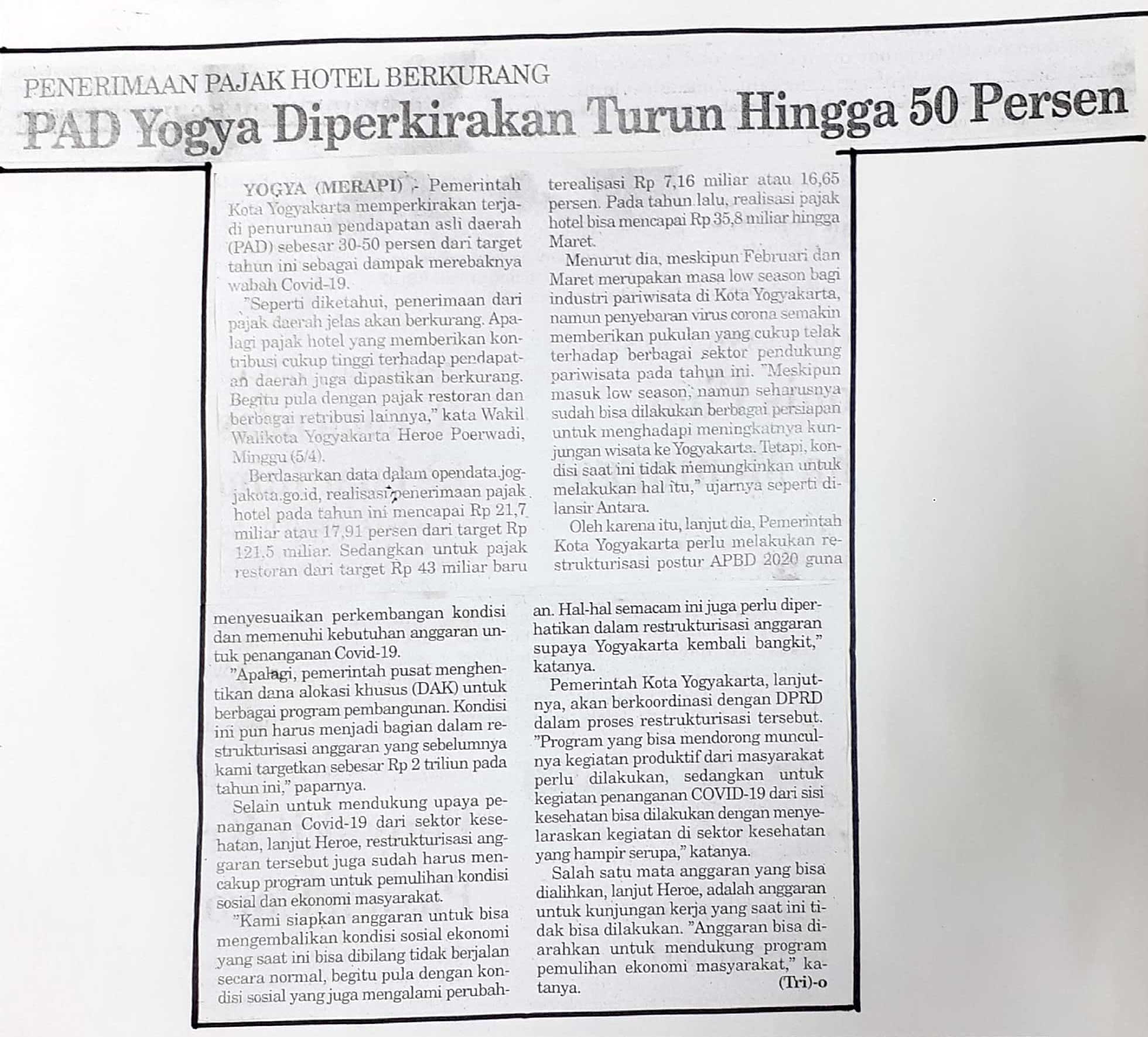 Kliping jogja terbaru
