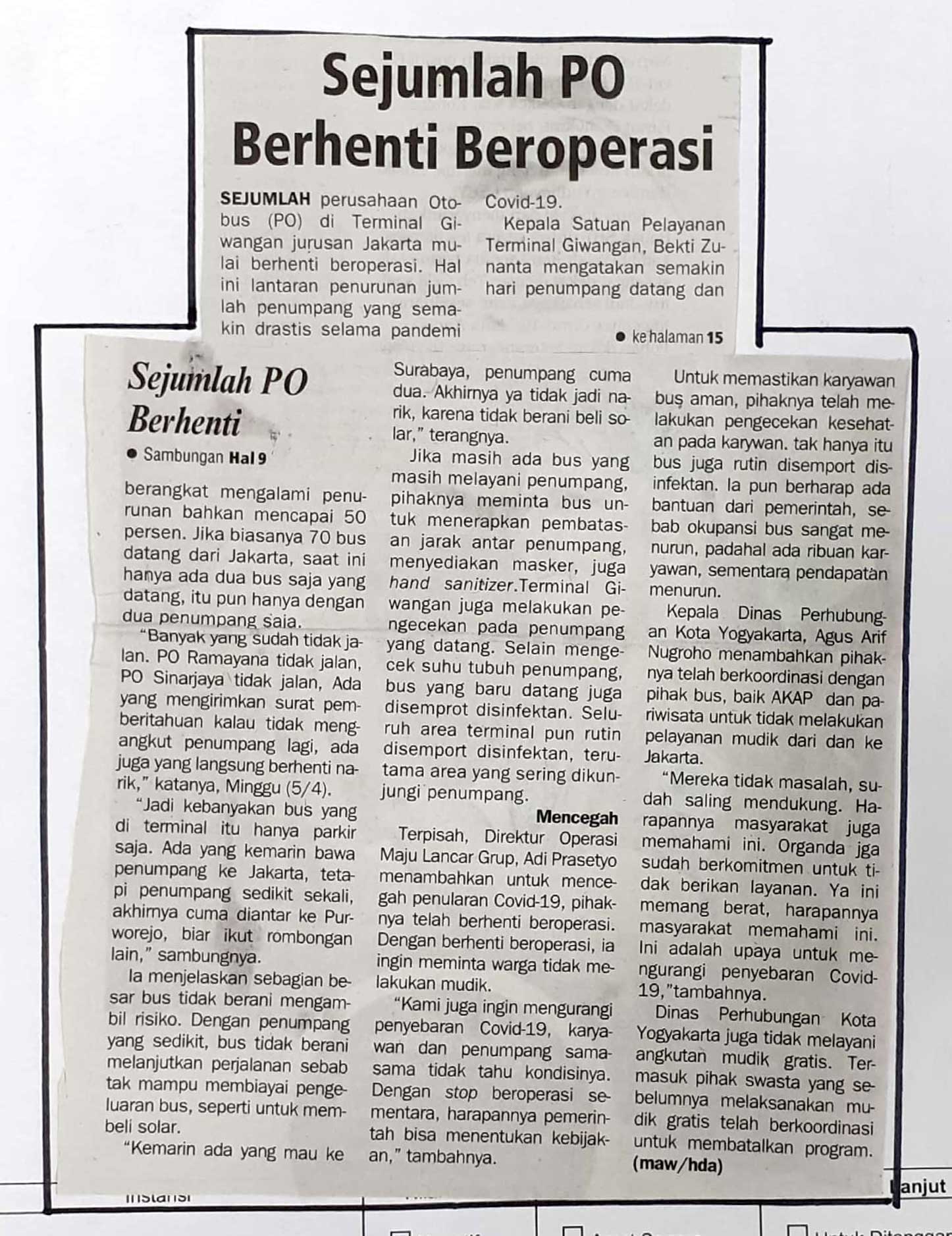 Kliping jogja terbaru