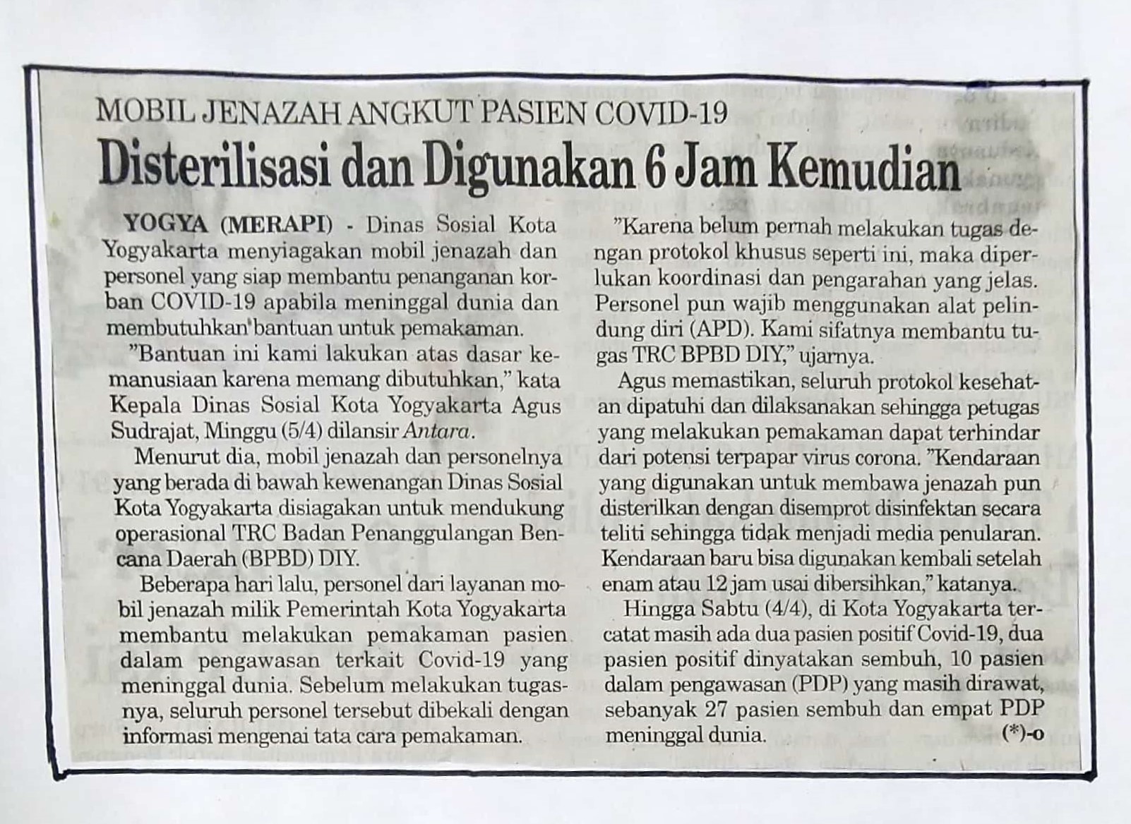 Kliping jogja terbaru