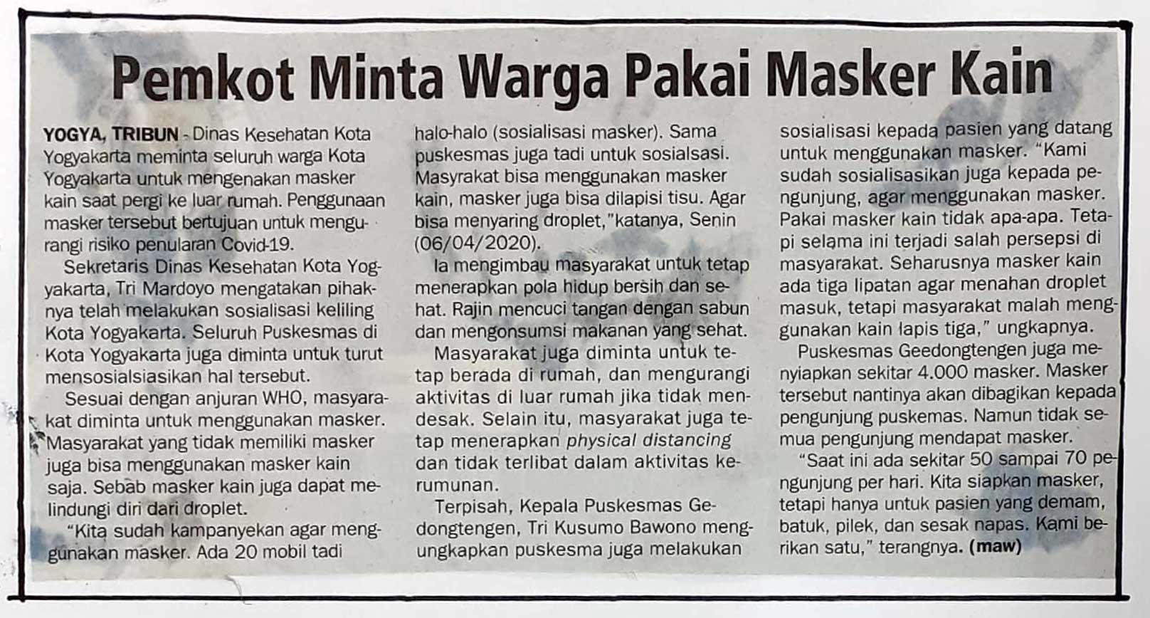 Kliping jogja terbaru