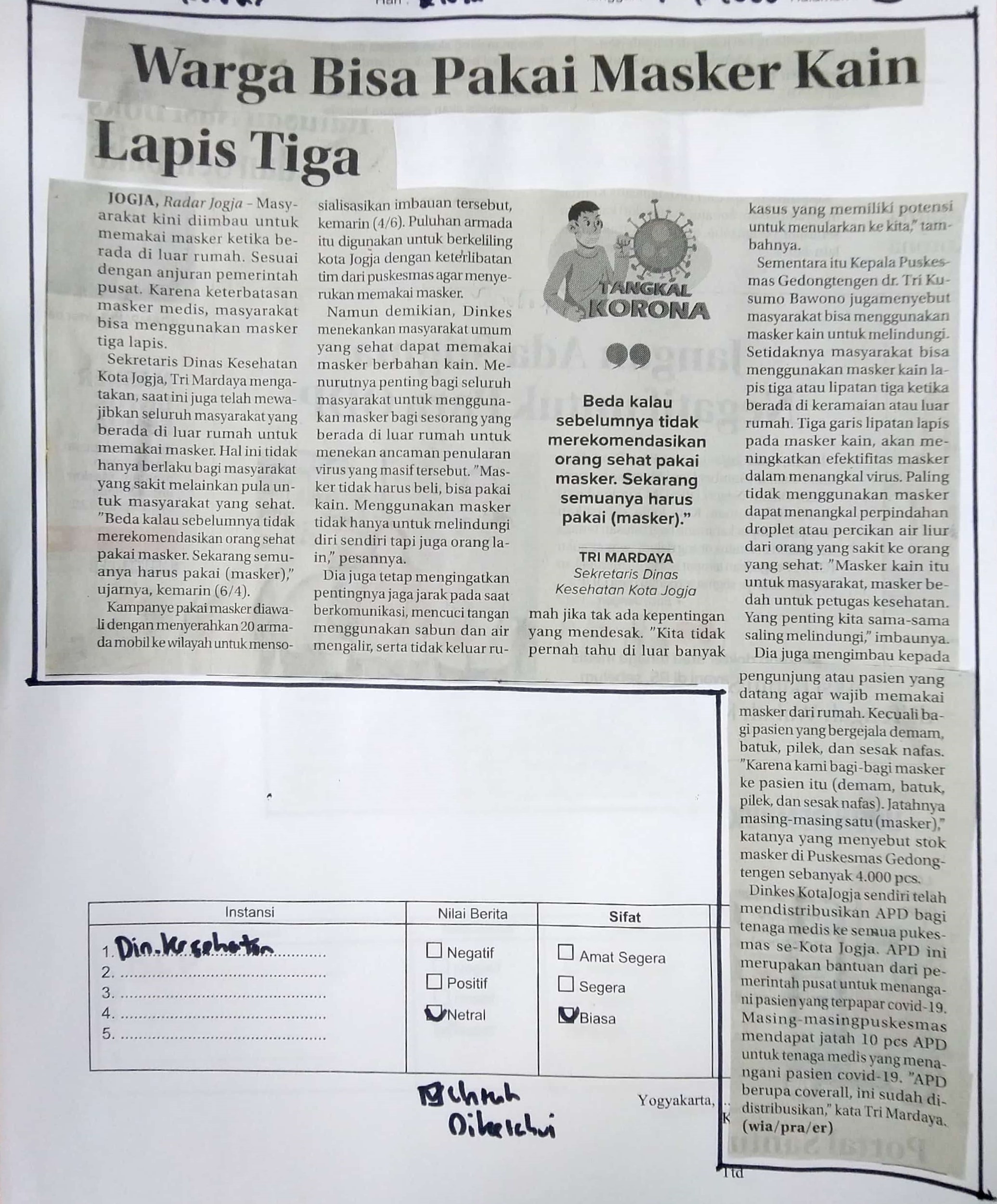 Kliping jogja terbaru