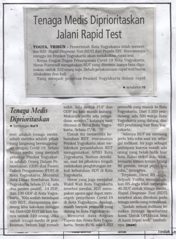 Kliping jogja terbaru