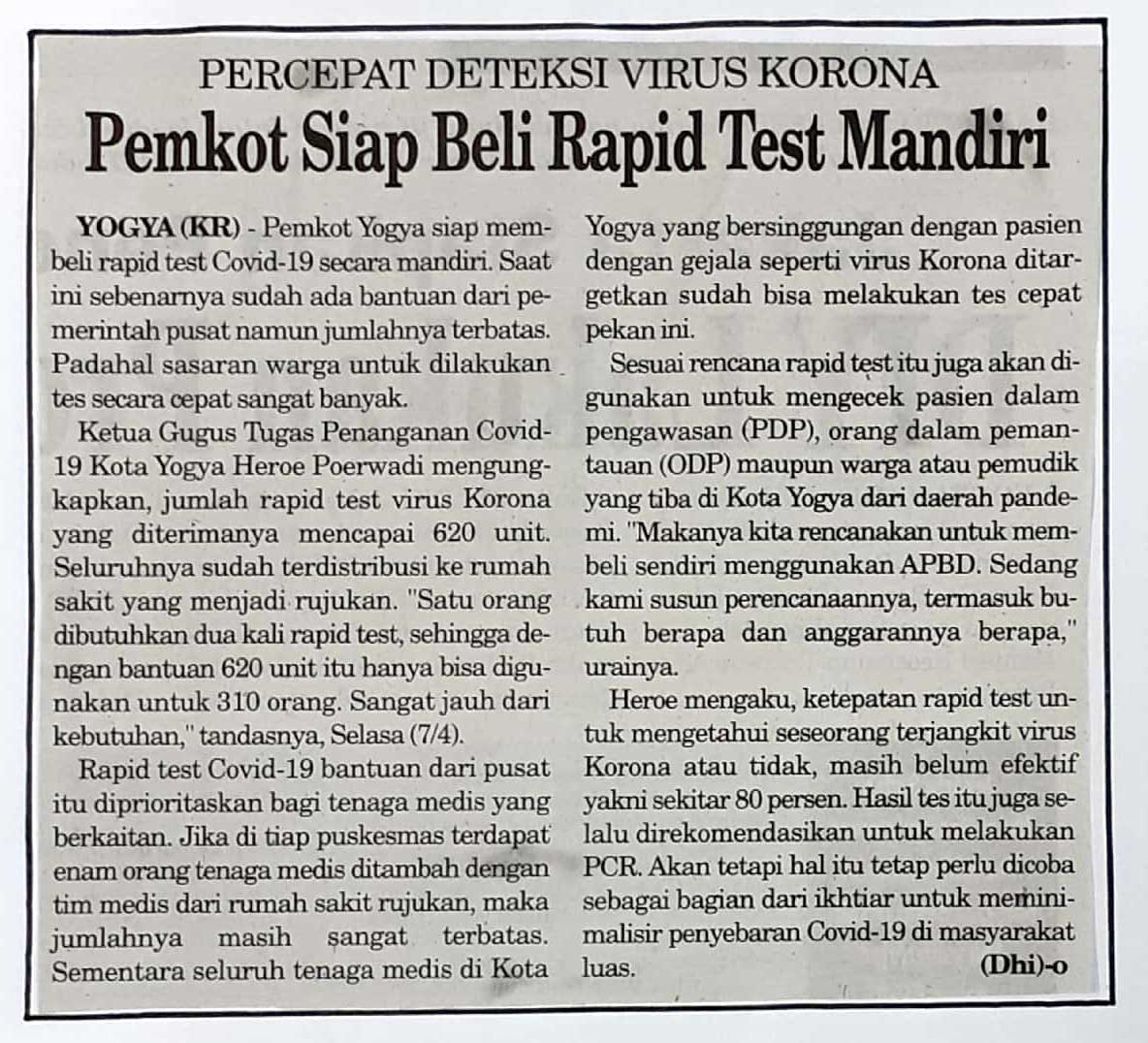Kliping jogja terbaru