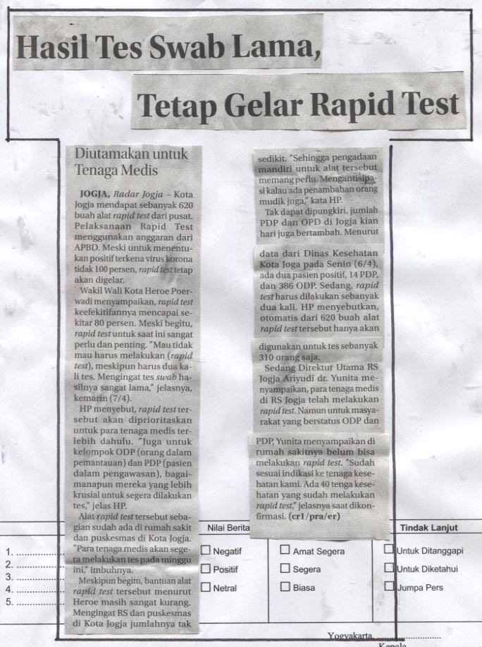 Kliping jogja terbaru
