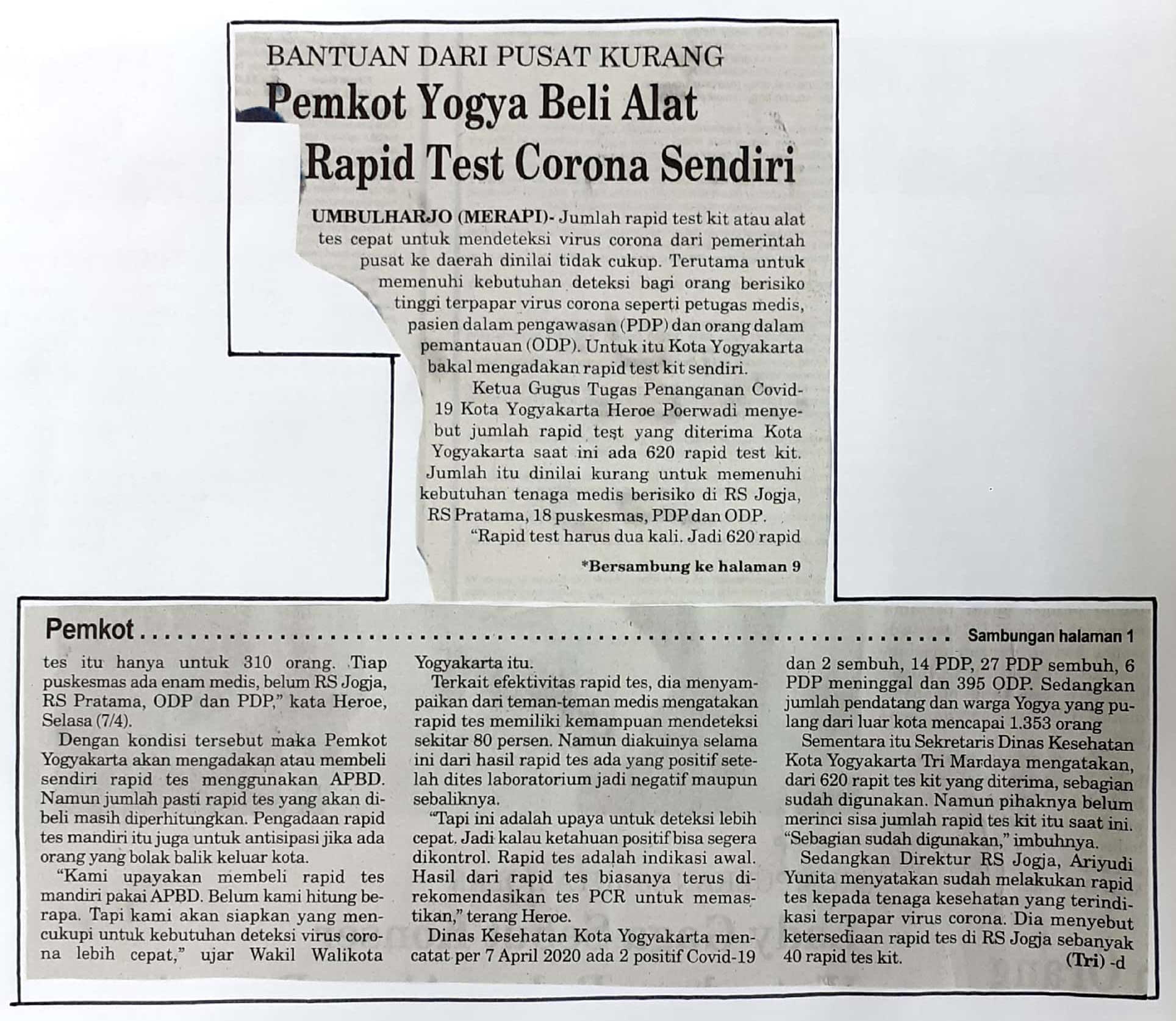 Kliping jogja terbaru