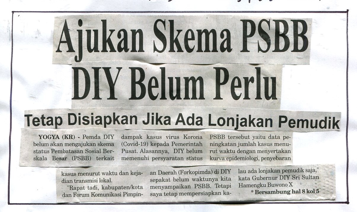 Kliping jogja terbaru