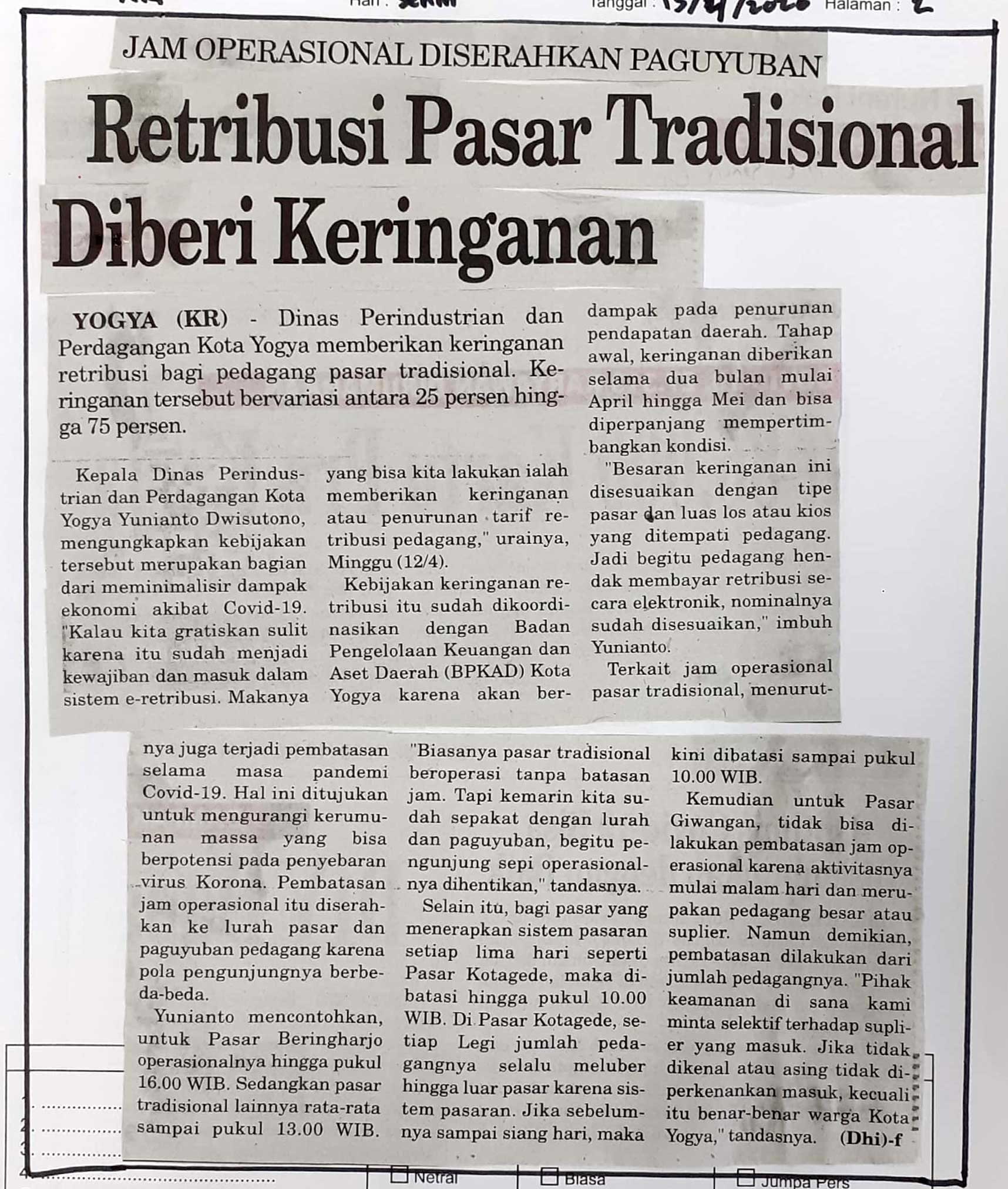 Kliping jogja terbaru