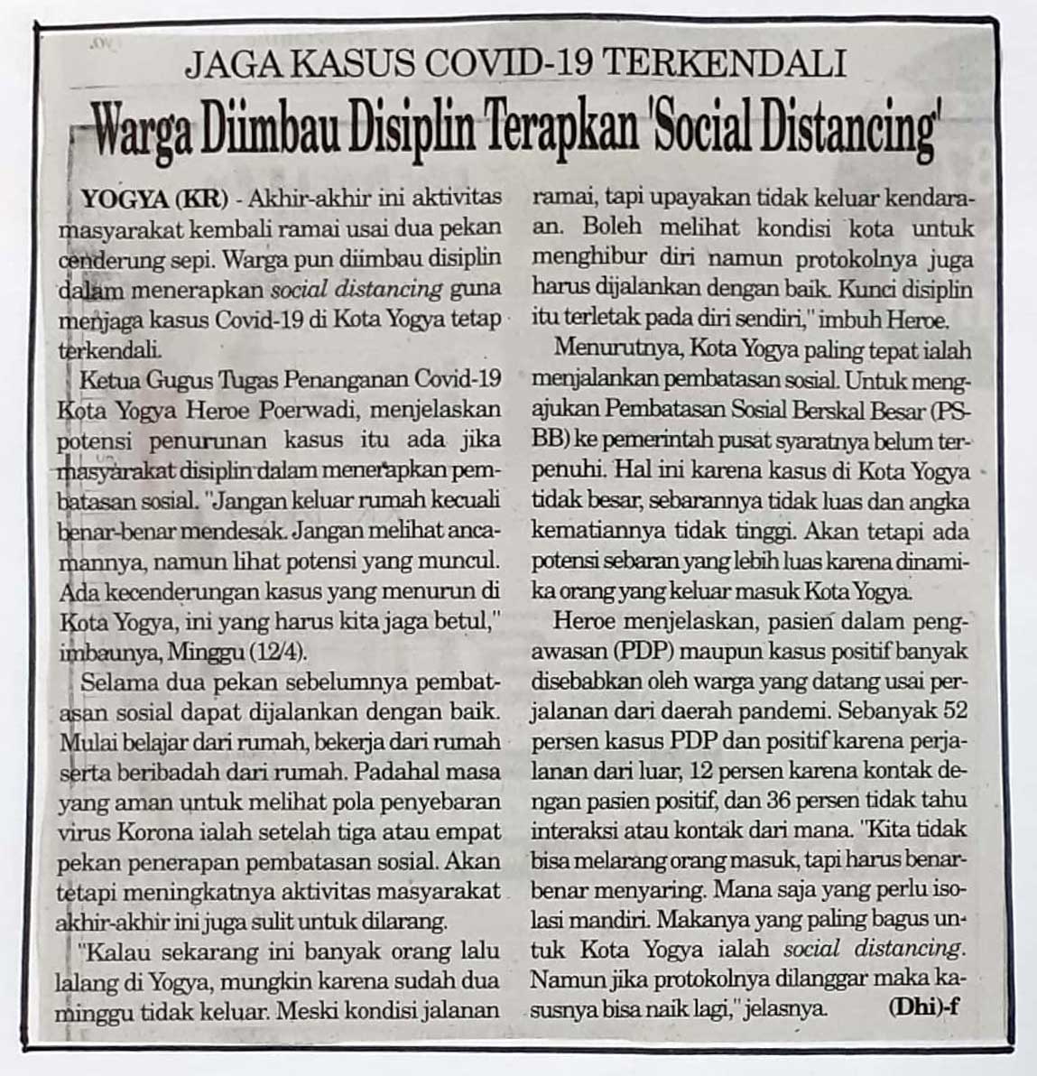 Kliping jogja terbaru