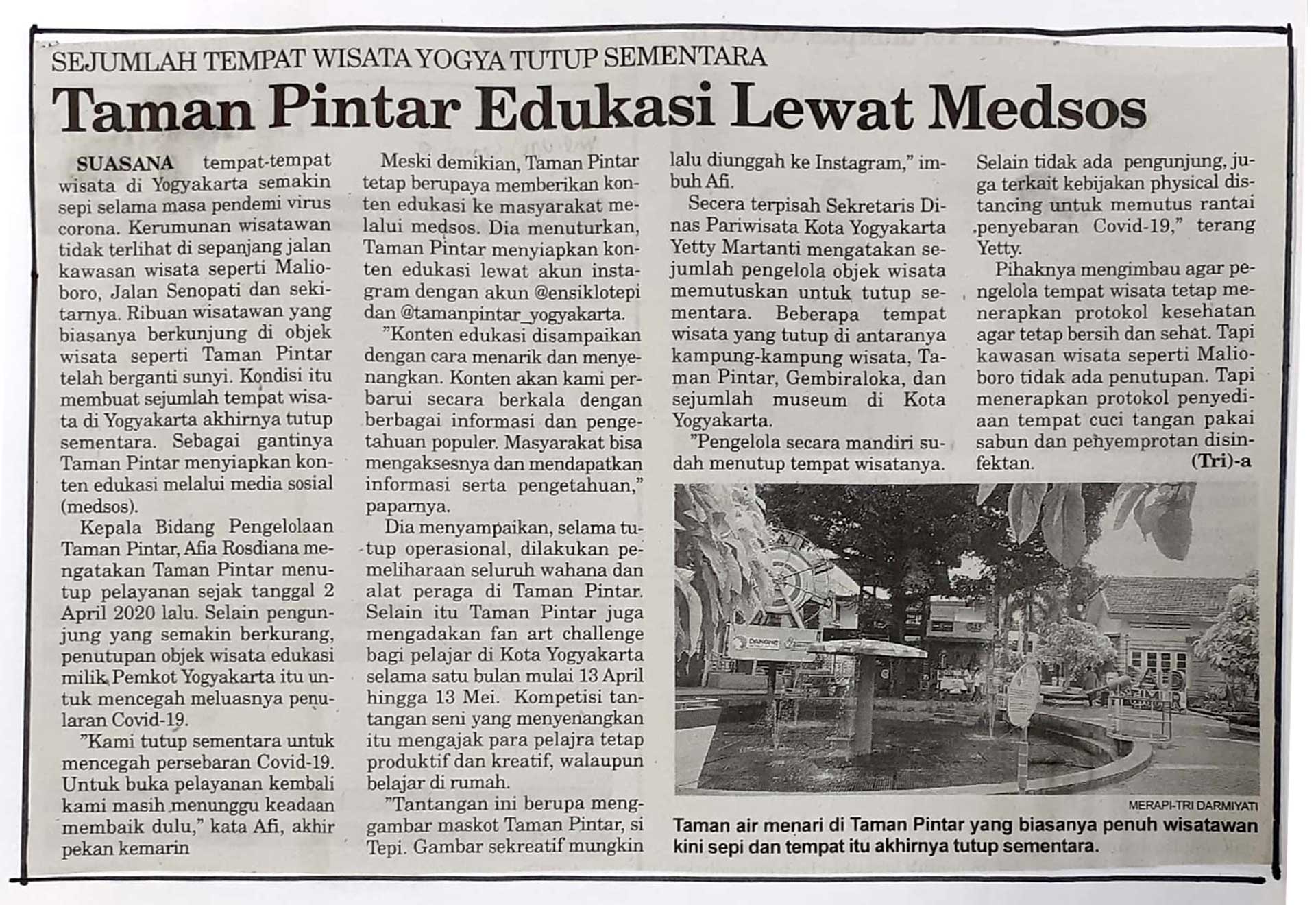 Kliping jogja terbaru