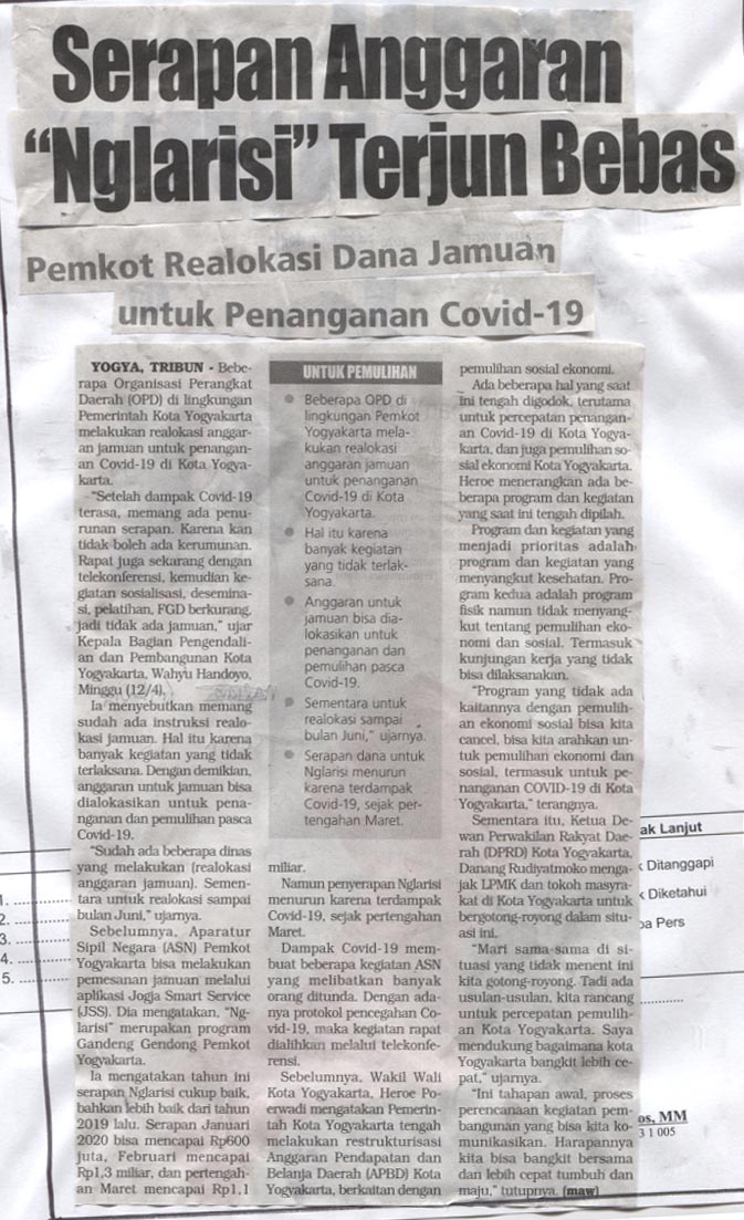 Kliping jogja terbaru