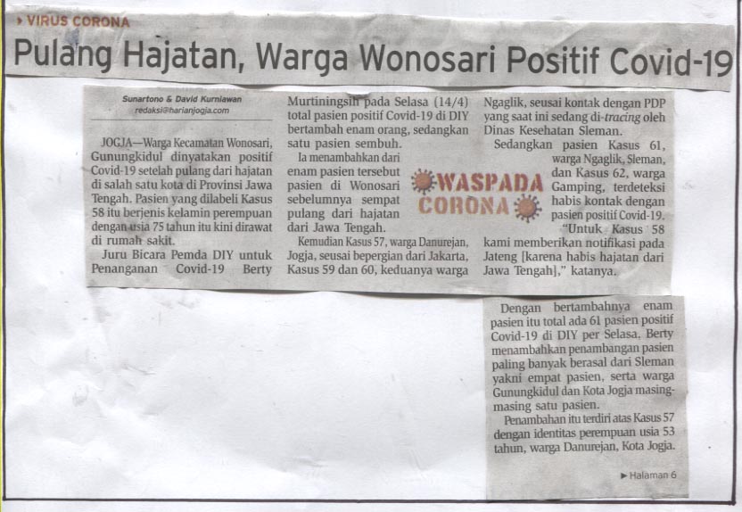 Kliping jogja terbaru