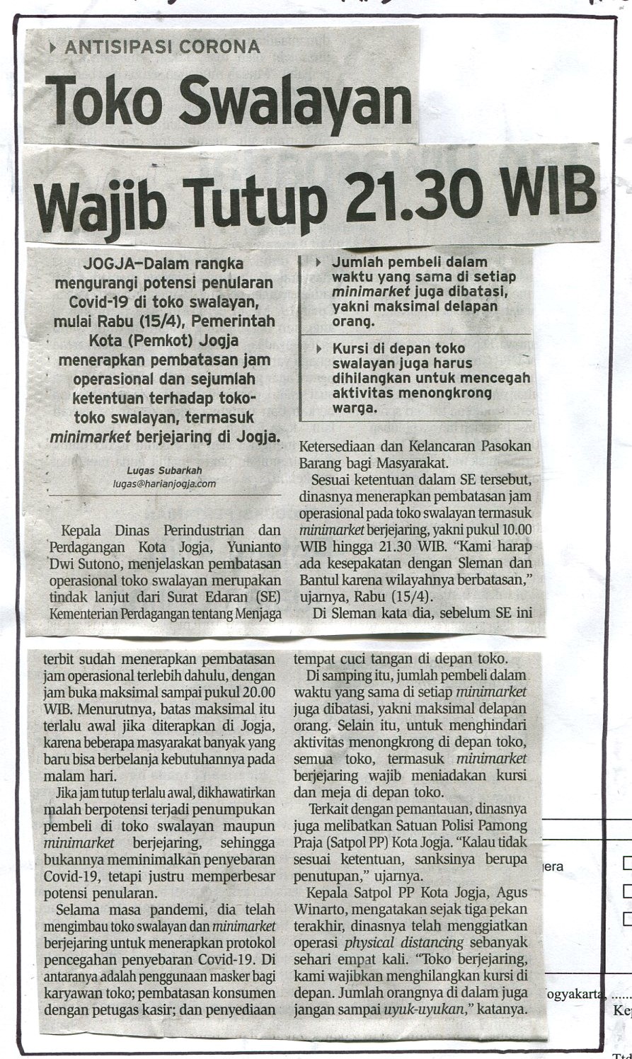Kliping jogja terbaru