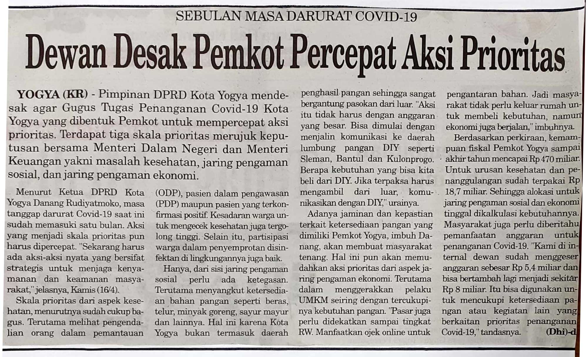 Kliping jogja terbaru