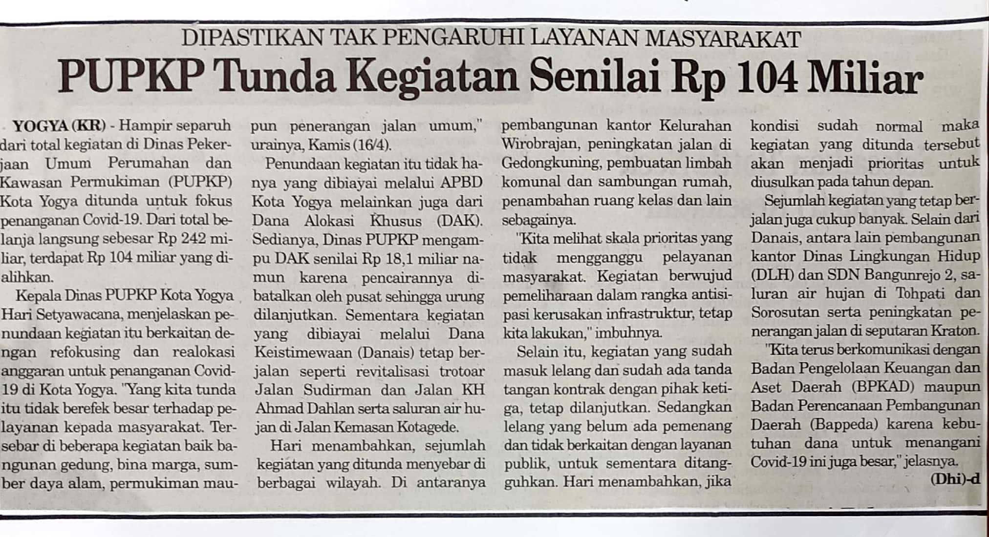 Kliping jogja terbaru