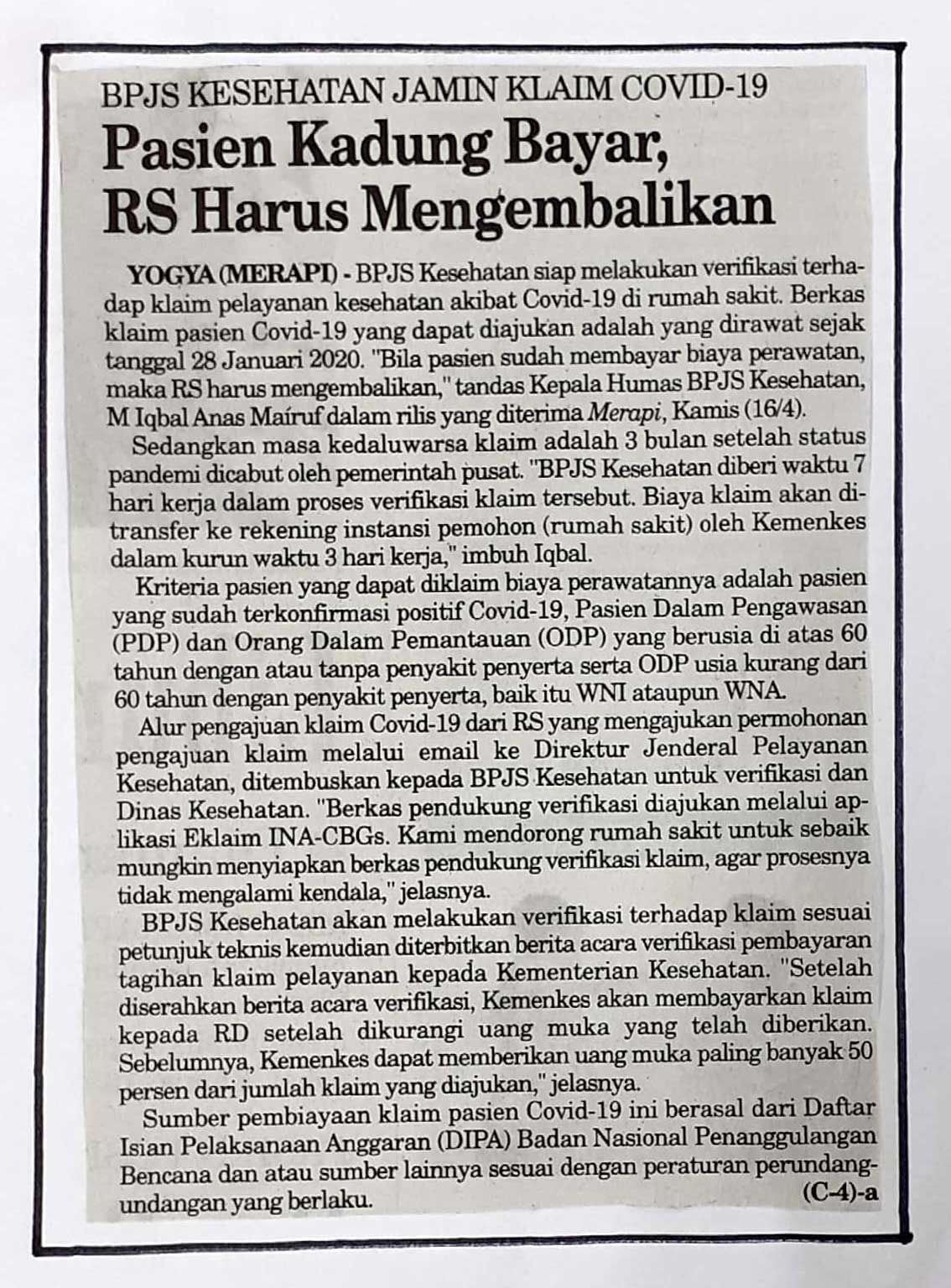 Kliping jogja terbaru
