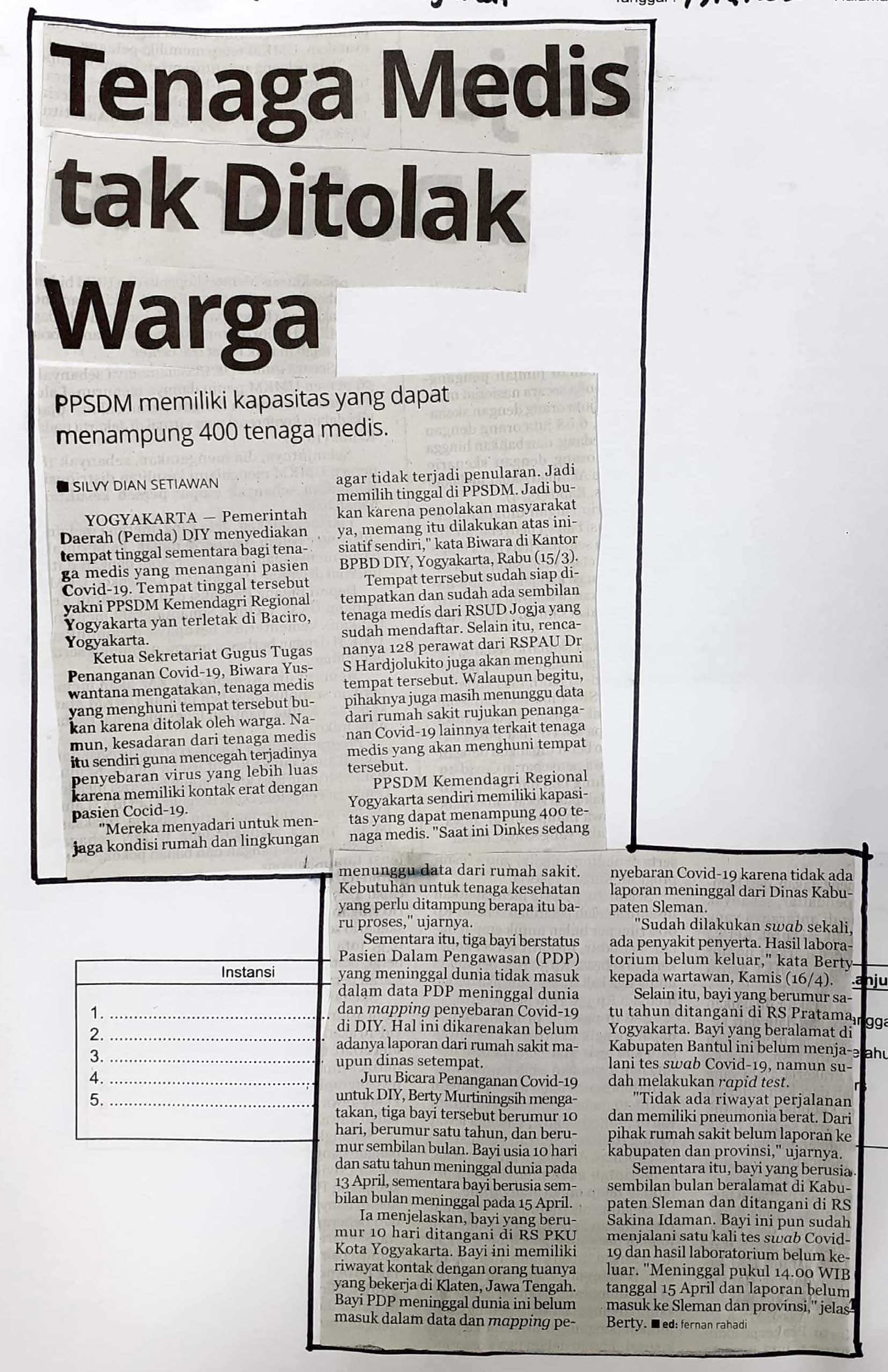 Kliping jogja terbaru