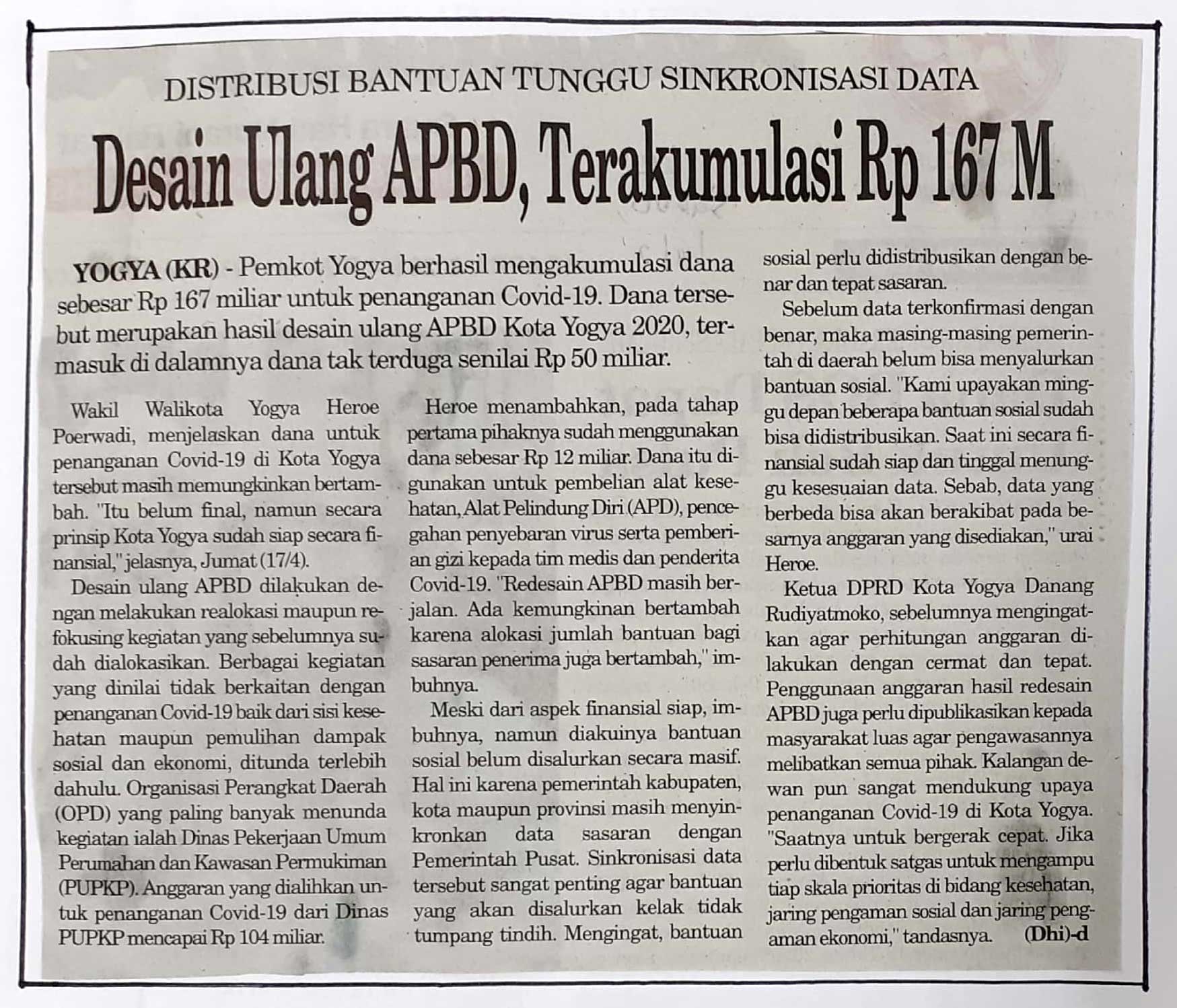 Kliping jogja terbaru