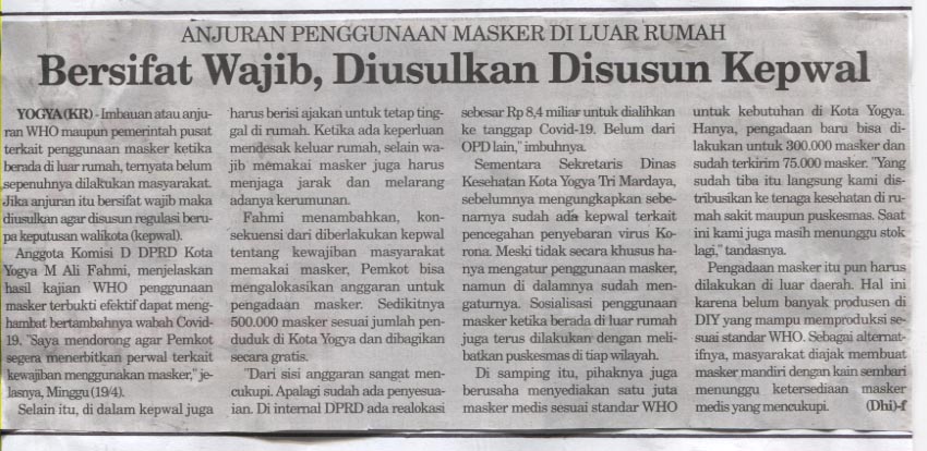 Kliping jogja terbaru