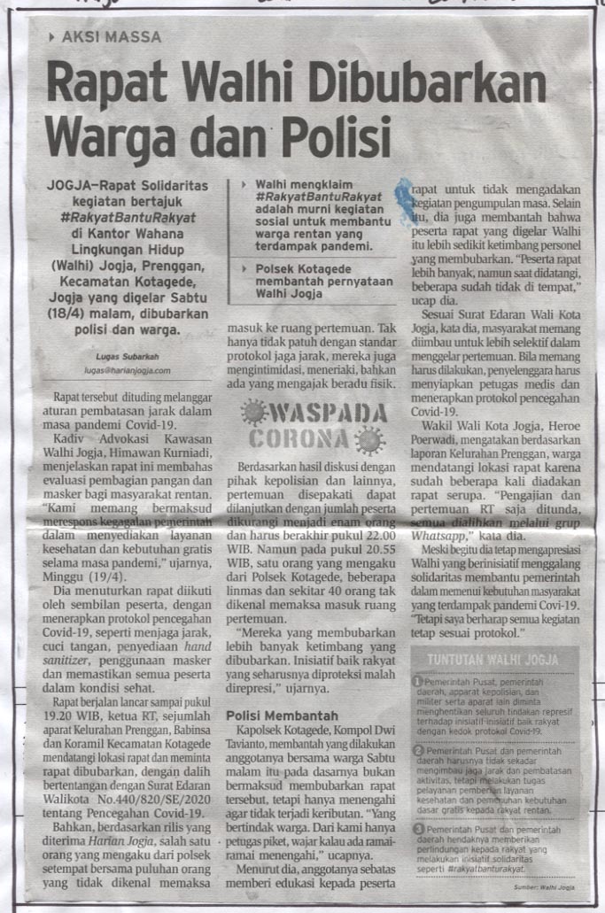 Kliping jogja terbaru