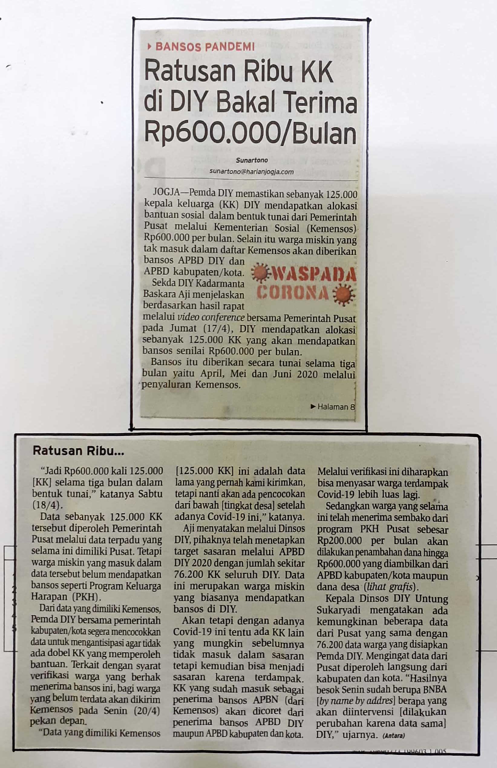 Kliping jogja terbaru