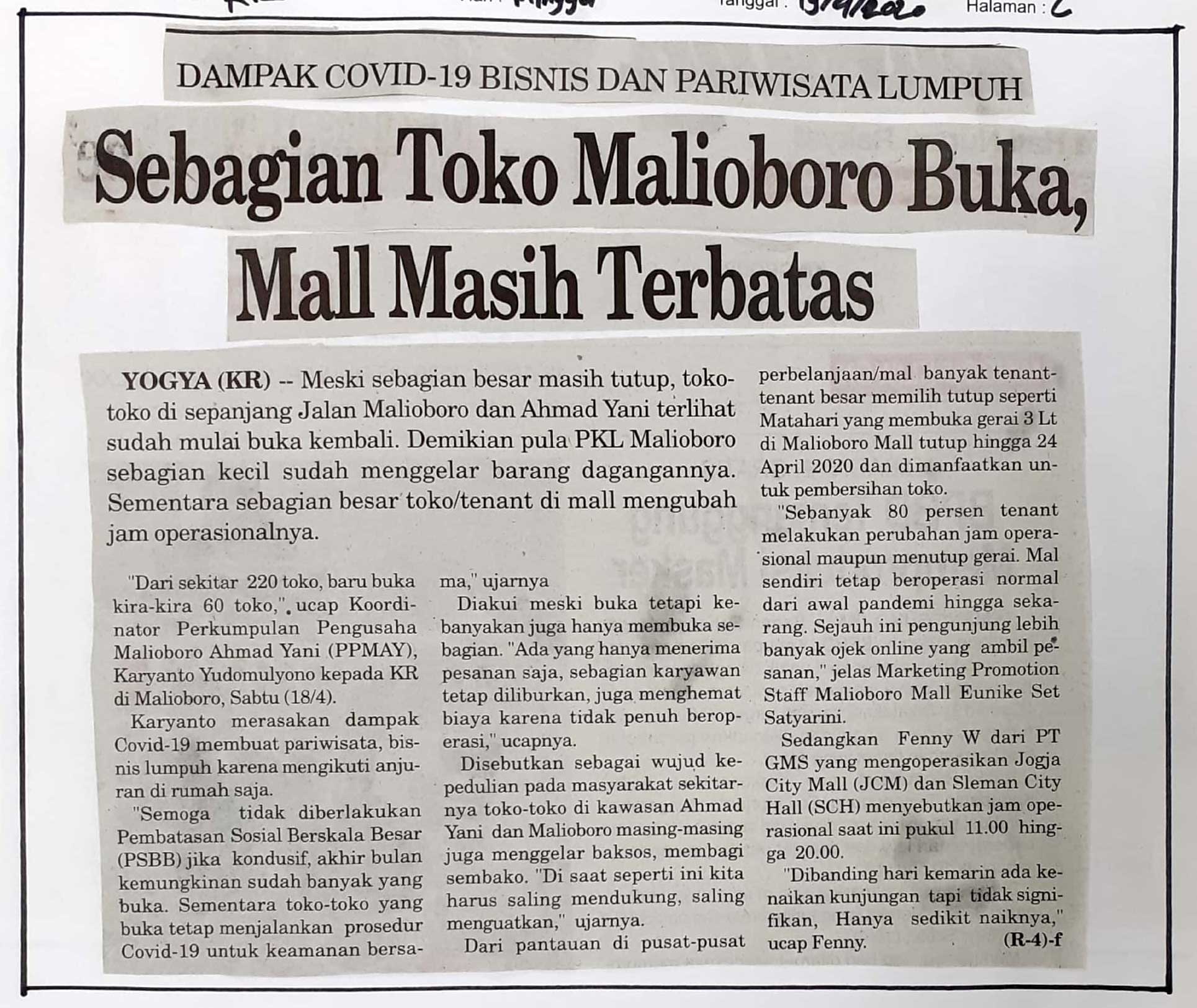 Kliping jogja terbaru