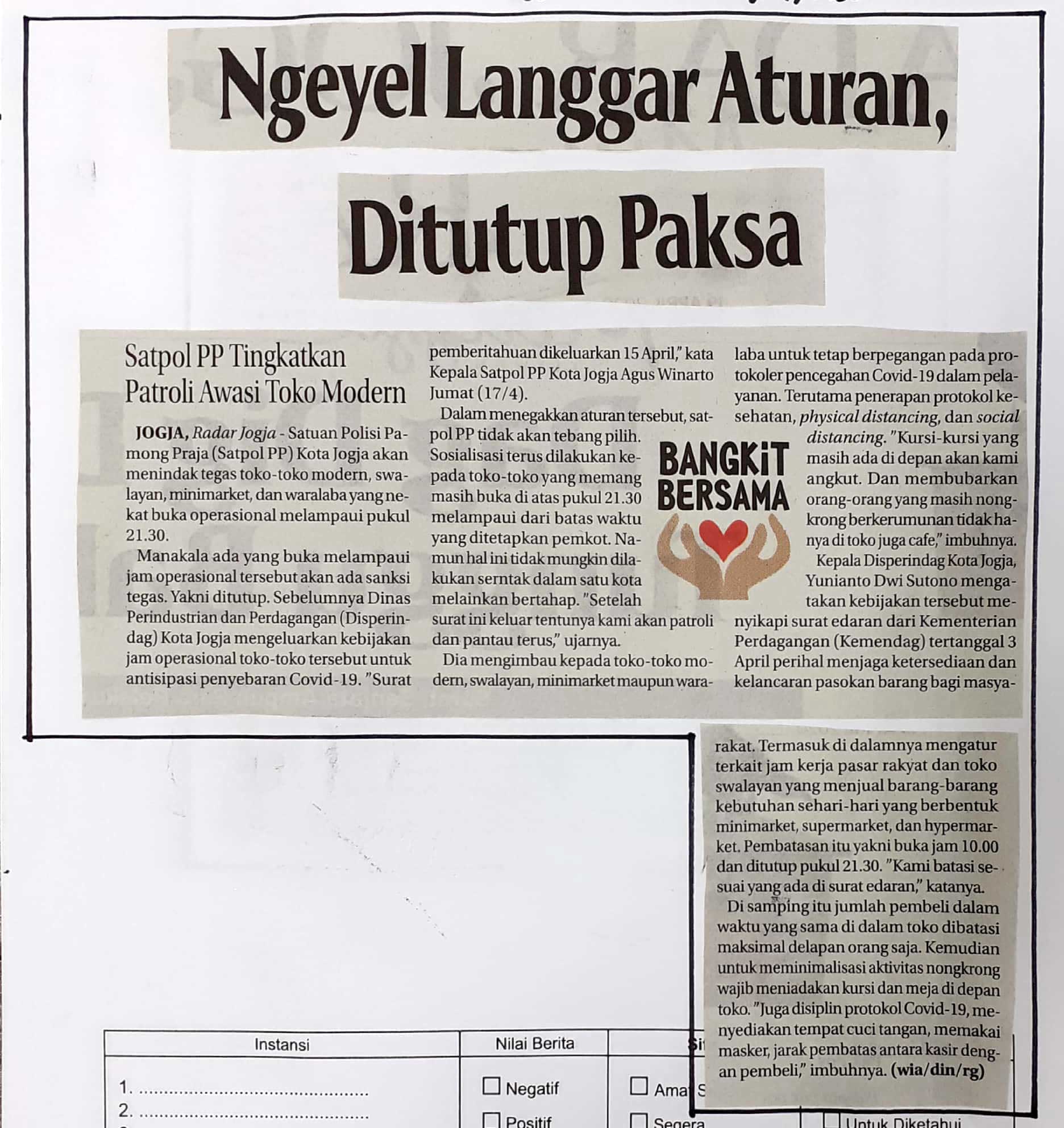 Kliping jogja terbaru