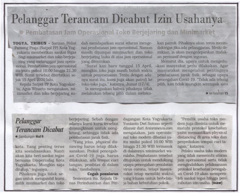 Kliping jogja terbaru