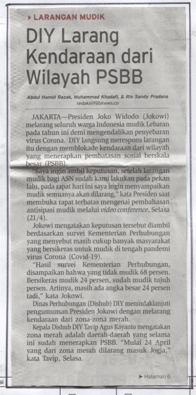 Kliping jogja terbaru