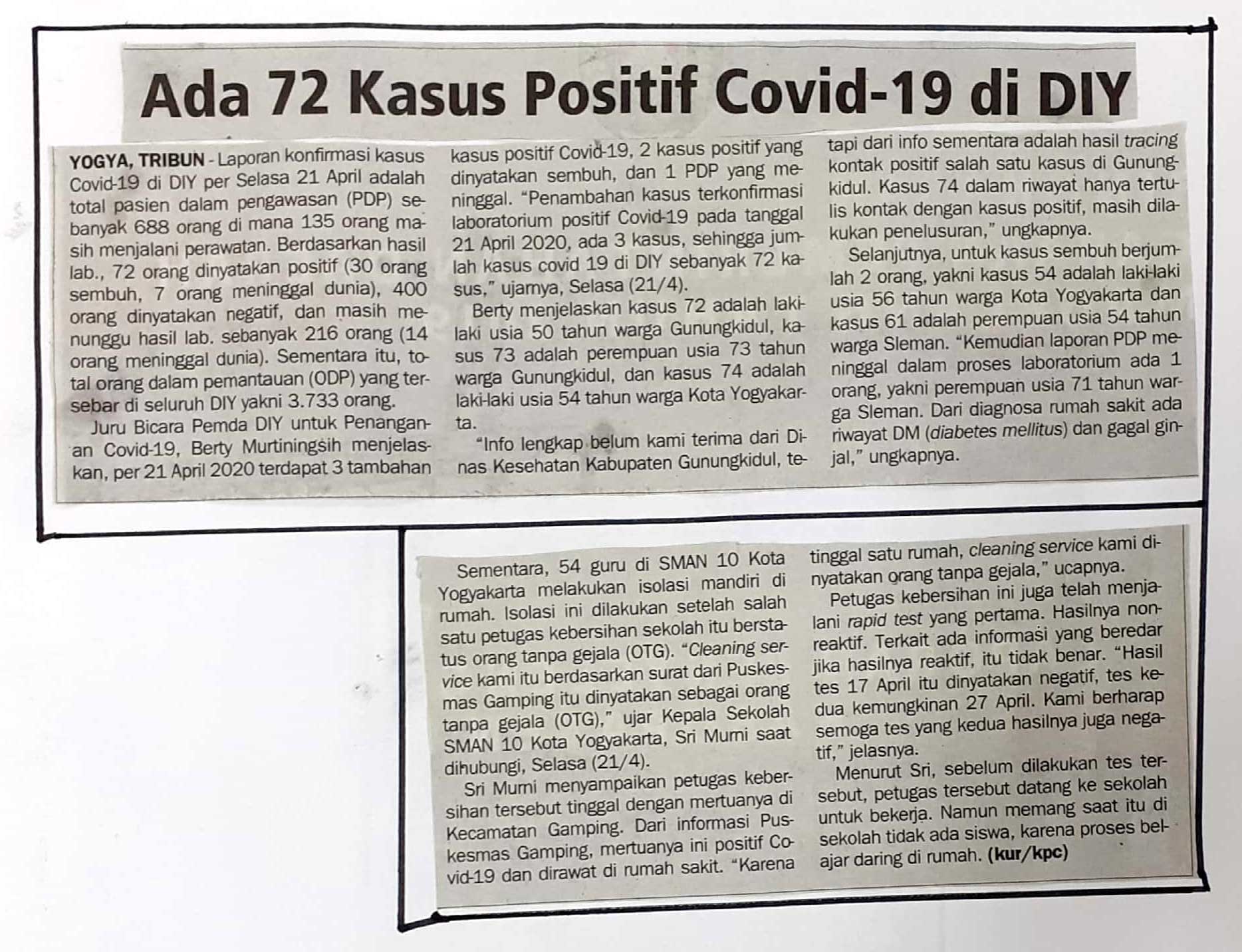 Kliping jogja terbaru