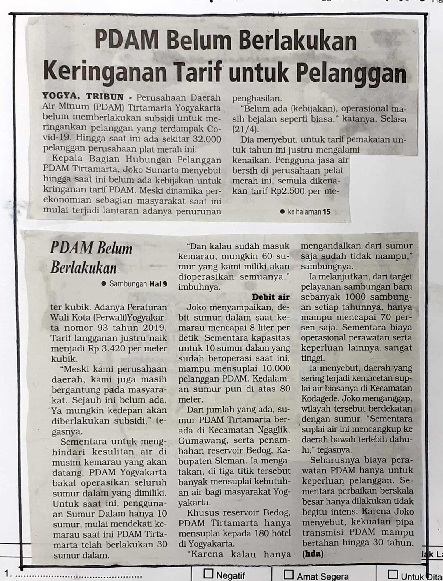 Kliping jogja terbaru