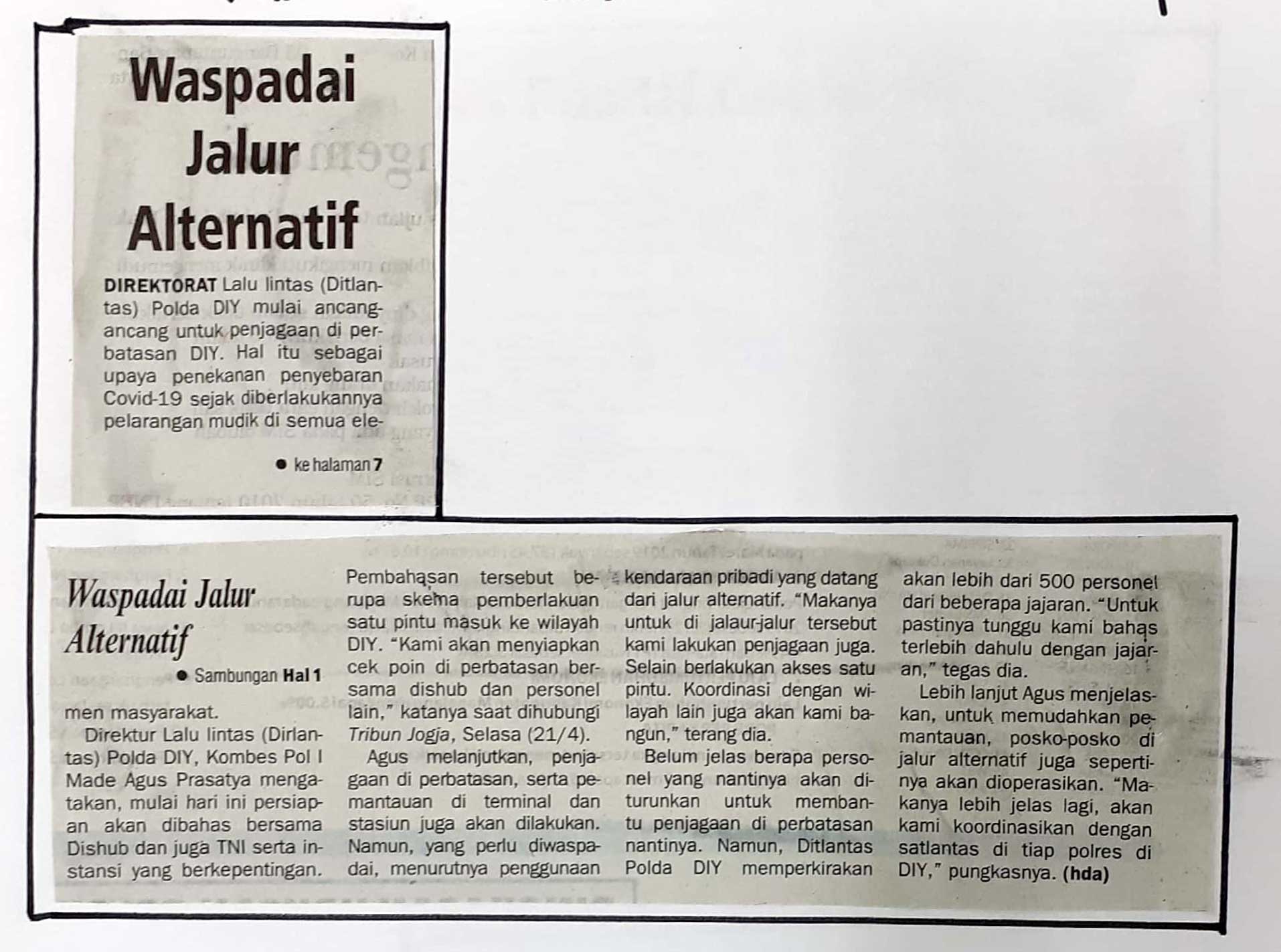 Kliping jogja terbaru