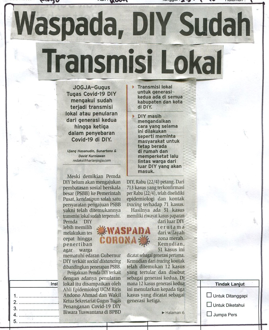 Kliping jogja terbaru
