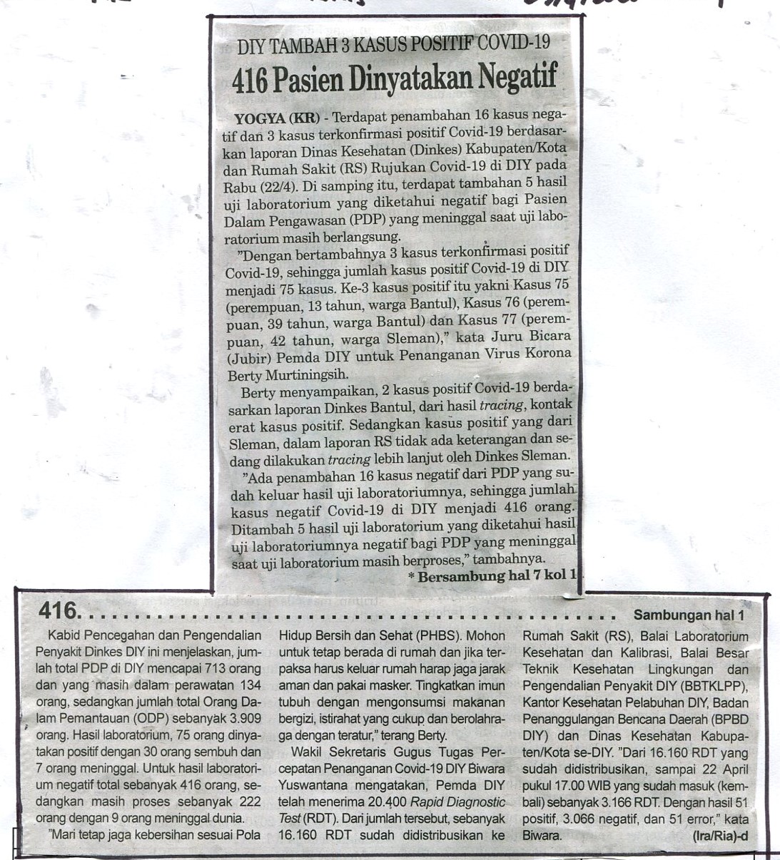 Kliping jogja terbaru