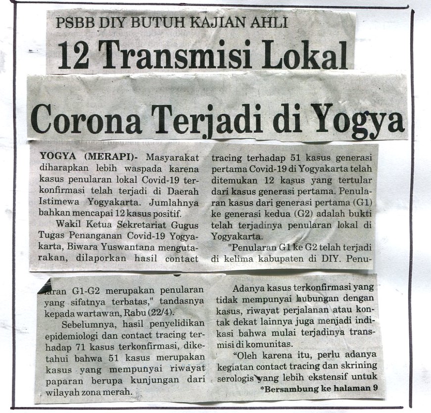 Kliping jogja terbaru
