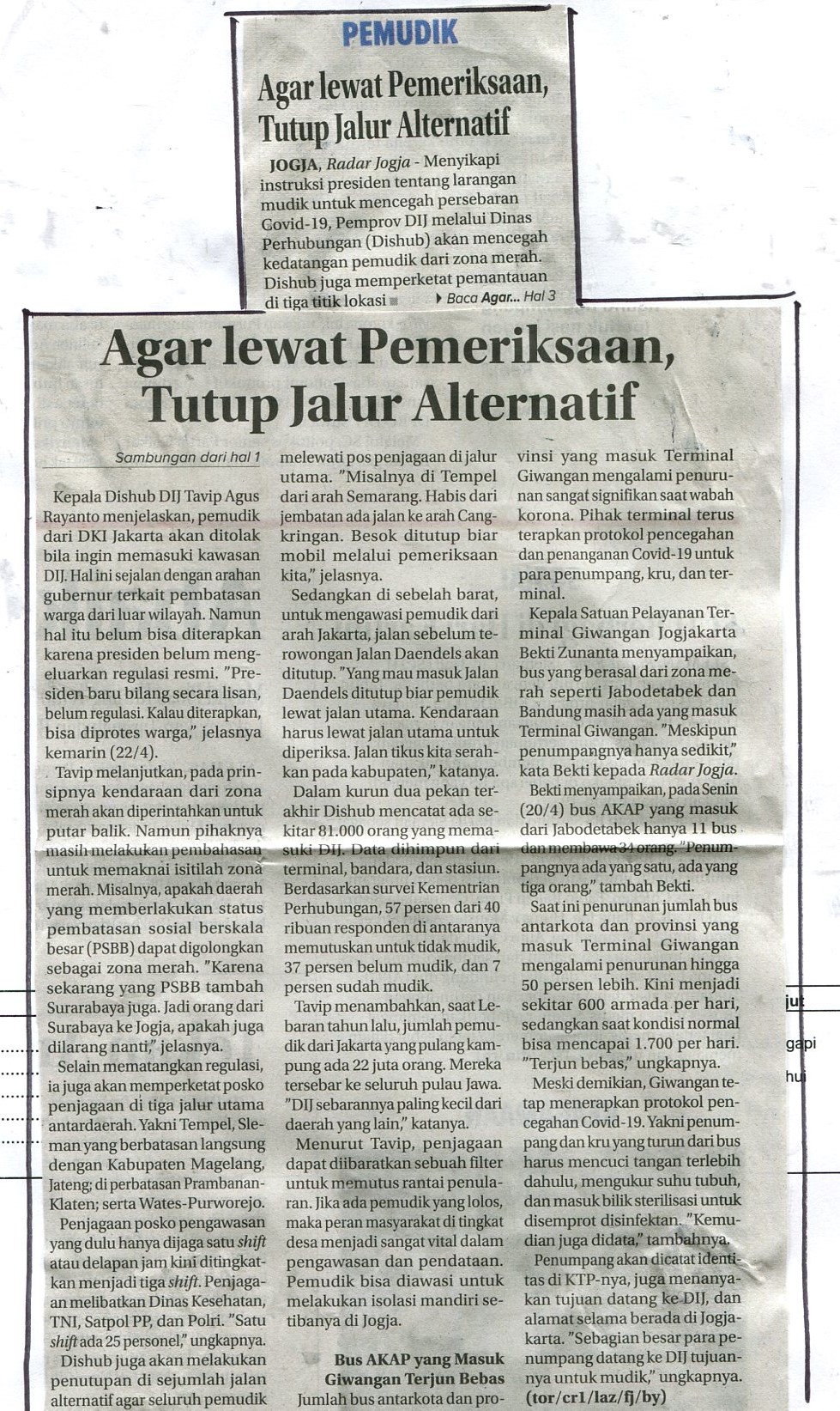 Kliping jogja terbaru