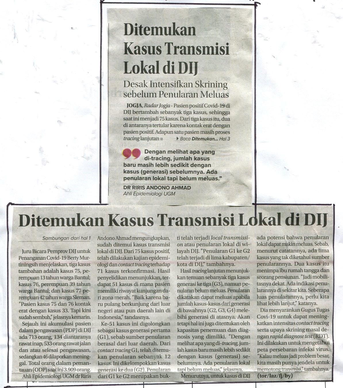 Kliping jogja terbaru