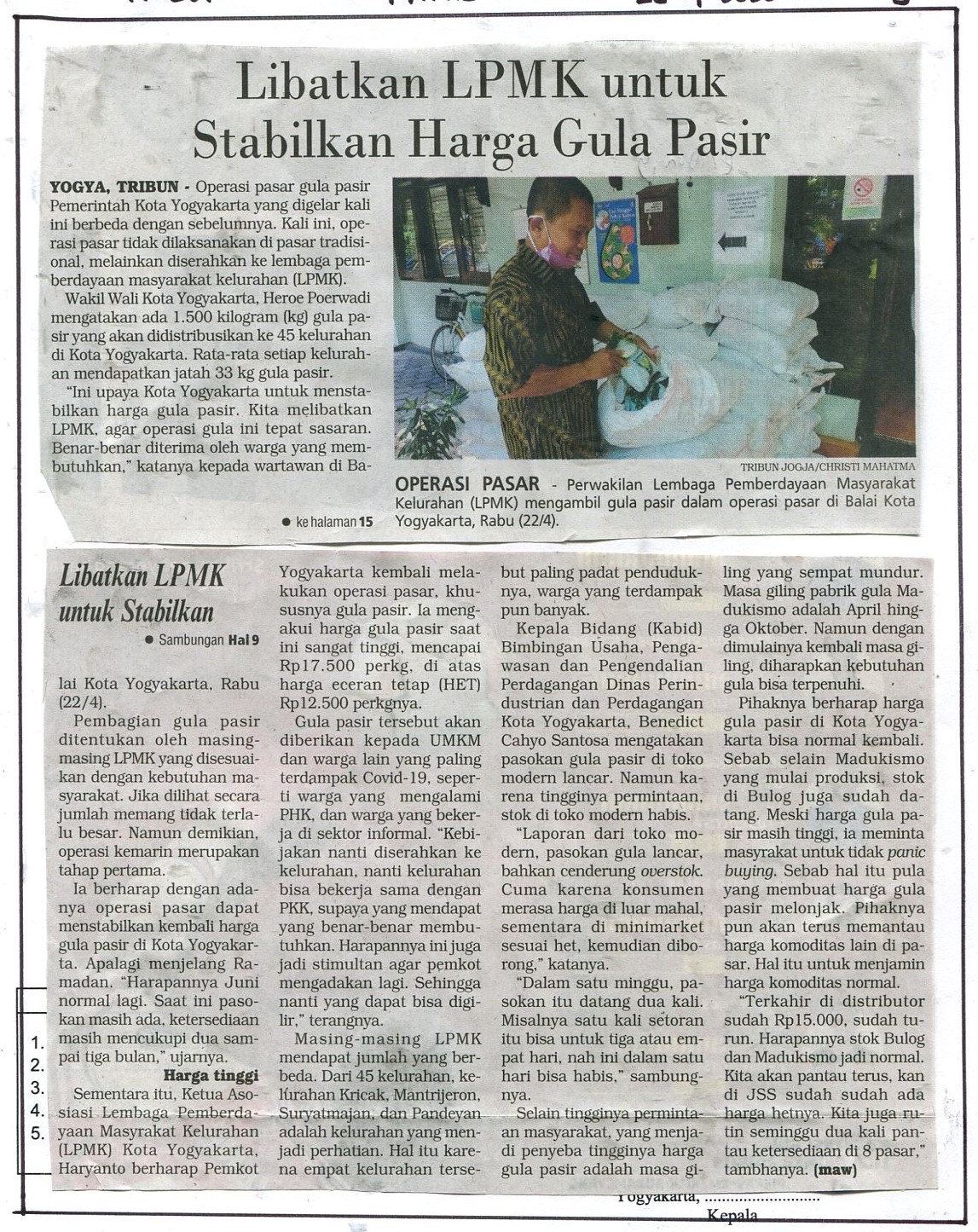 Kliping jogja terbaru